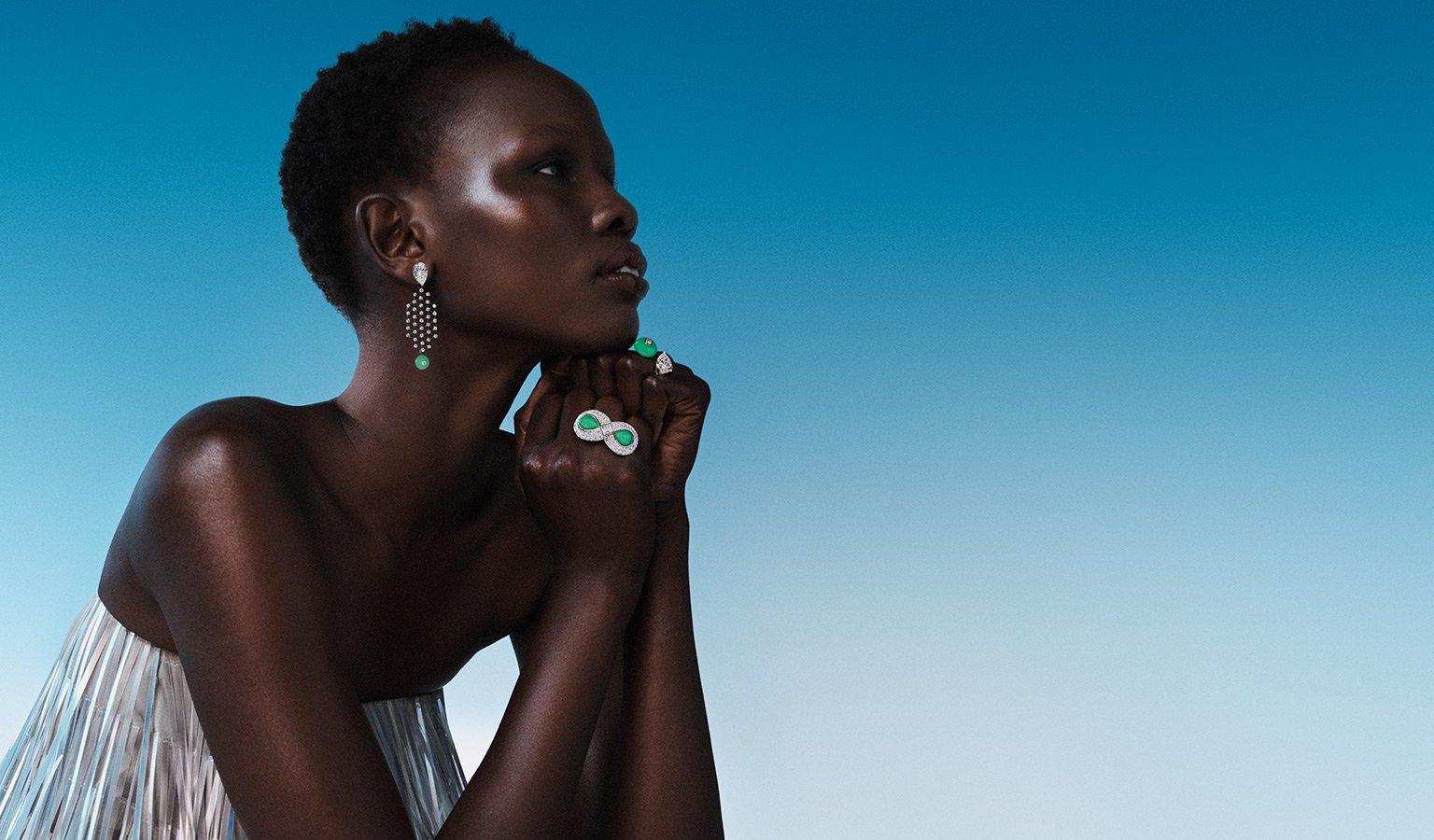 The Alchemist of Light Midnight Aura Collection at De Beers Jewellers