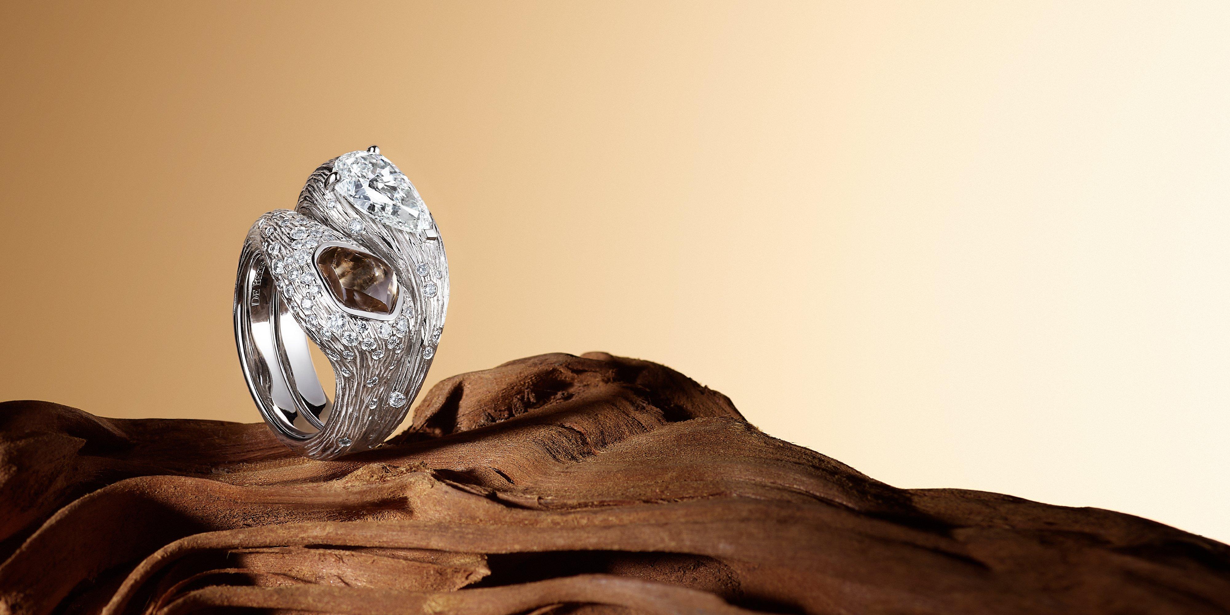 Camelthorn Resilience Toi et Moi Ring