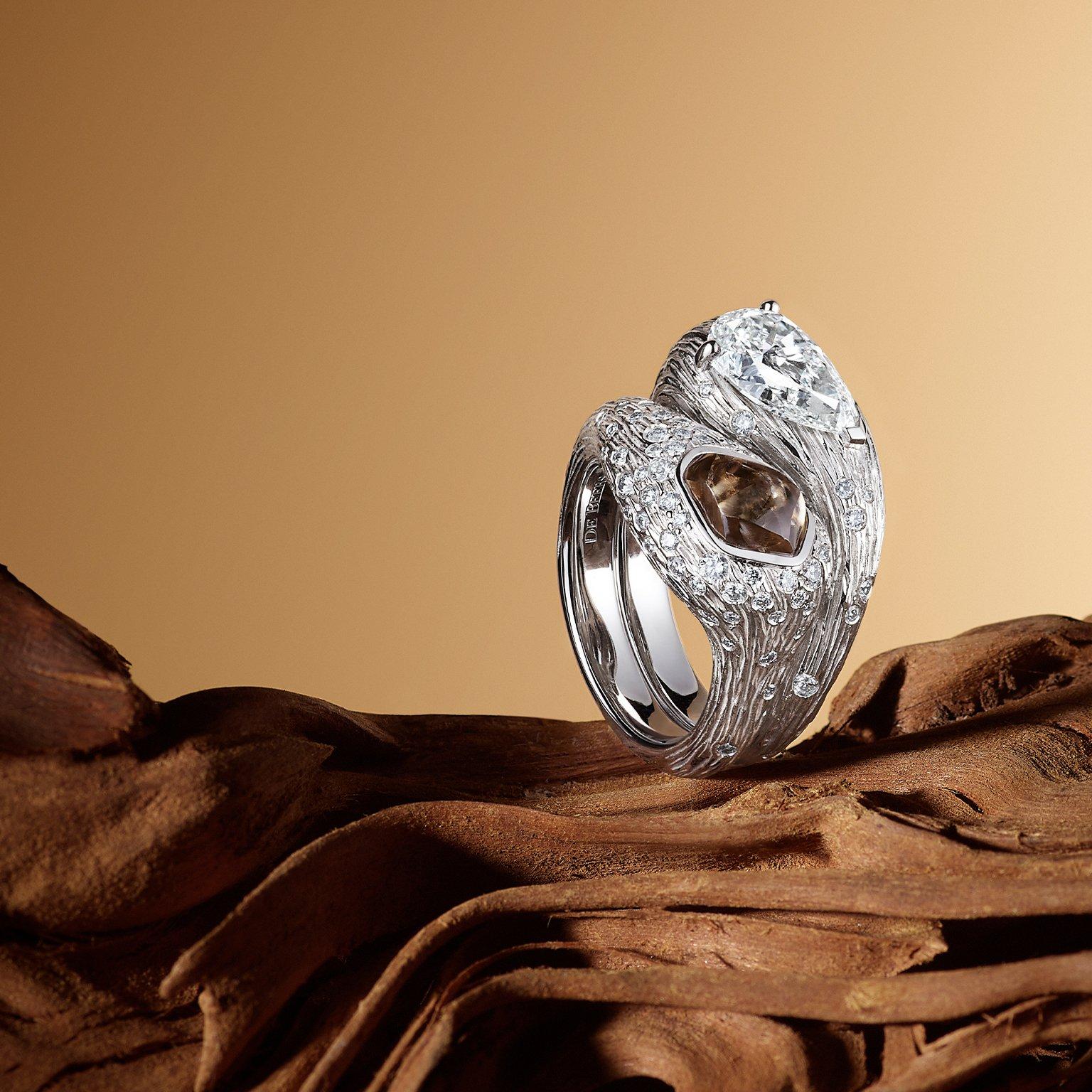 Camelthorn Resilience Toi et Moi Ring