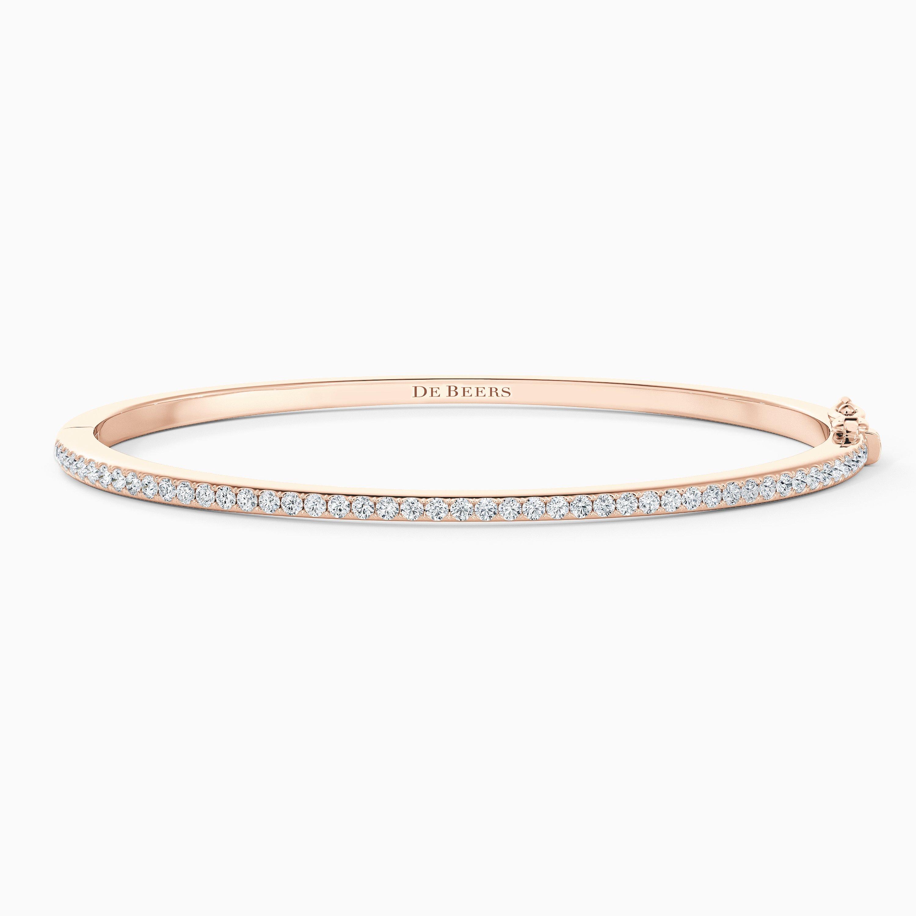 DB Classic Bangle in Rose Gold, image 1