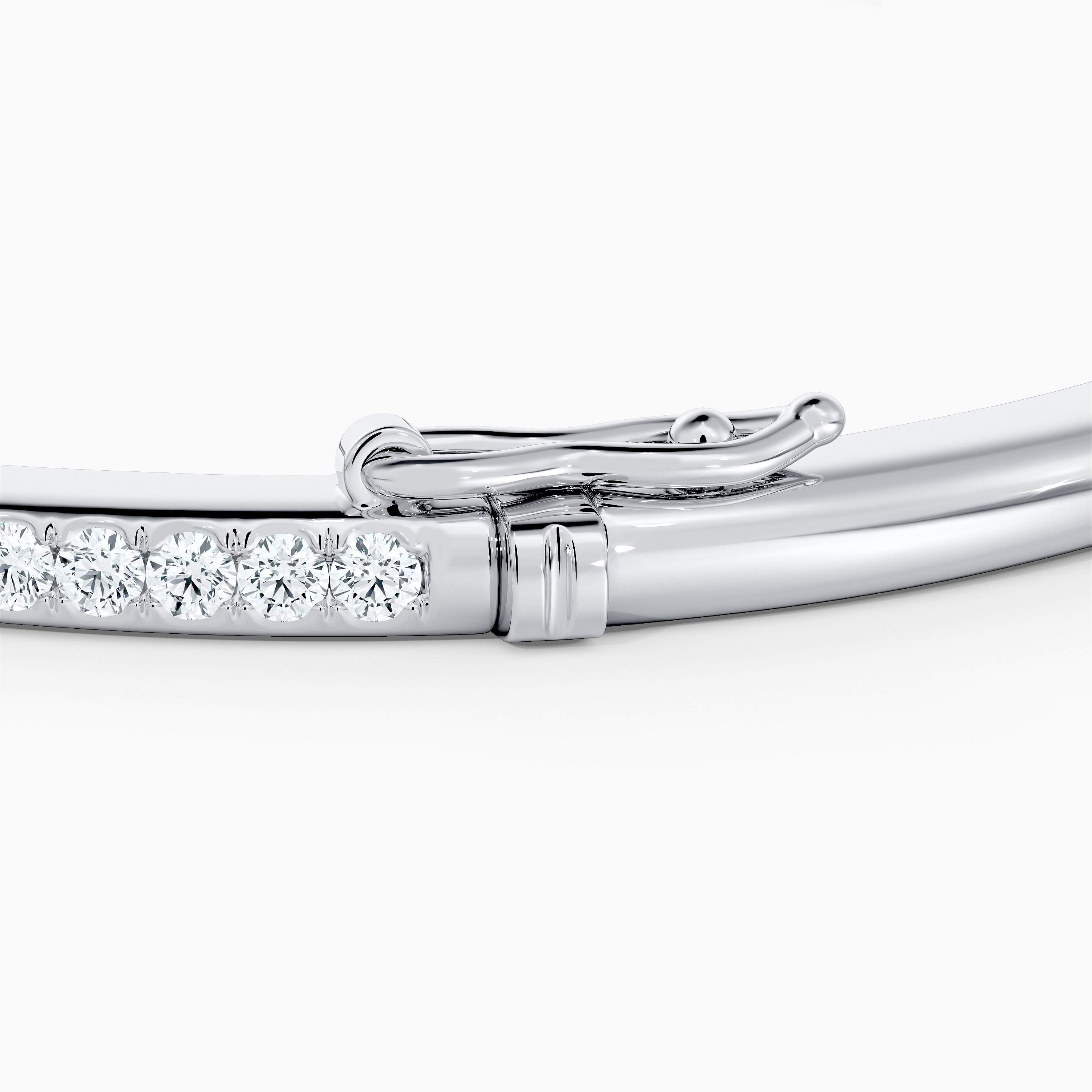 DB Classic bangle in white gold DB Classic bangle in white gold, image 4