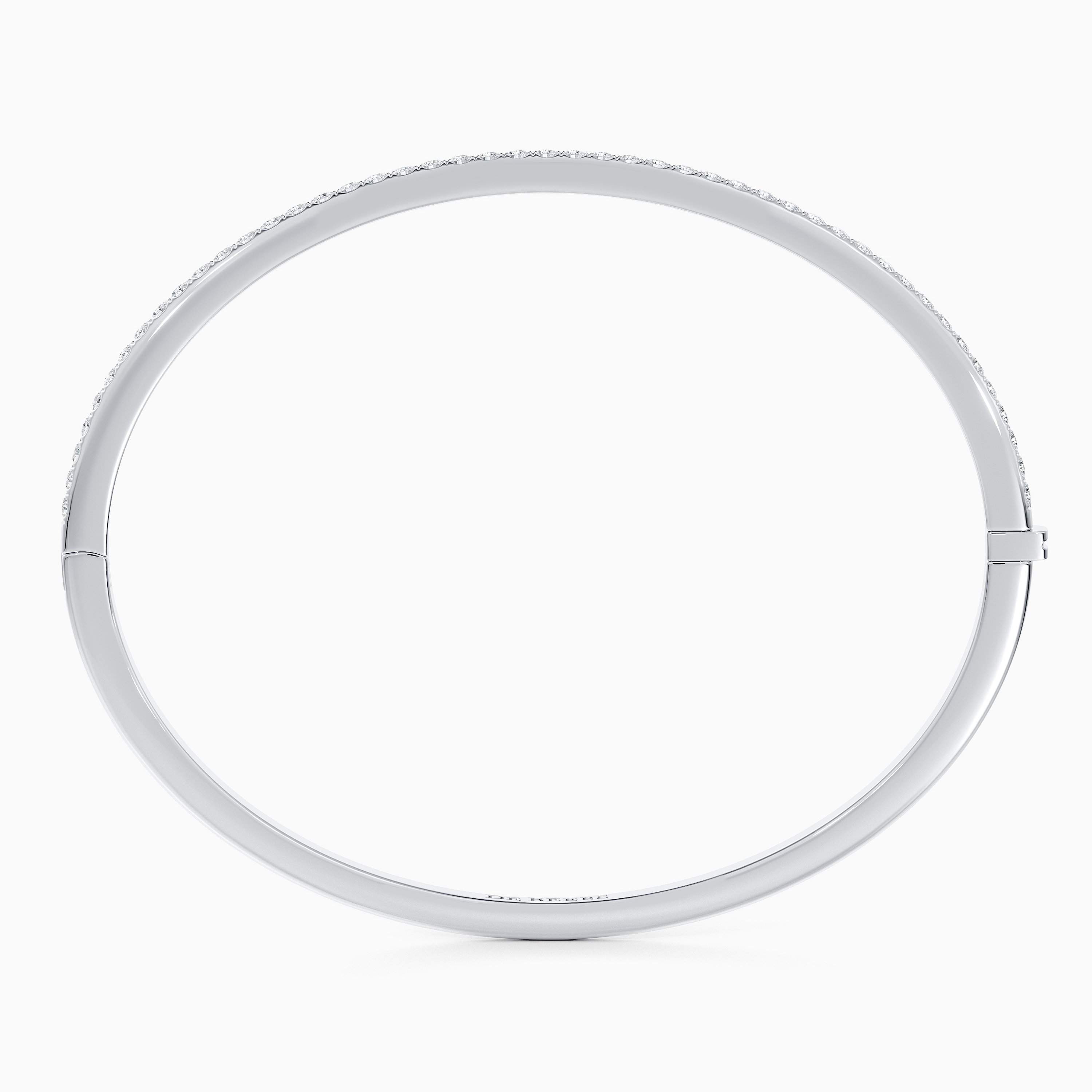 DB Classic bangle in white gold DB Classic bangle in white gold, image 5