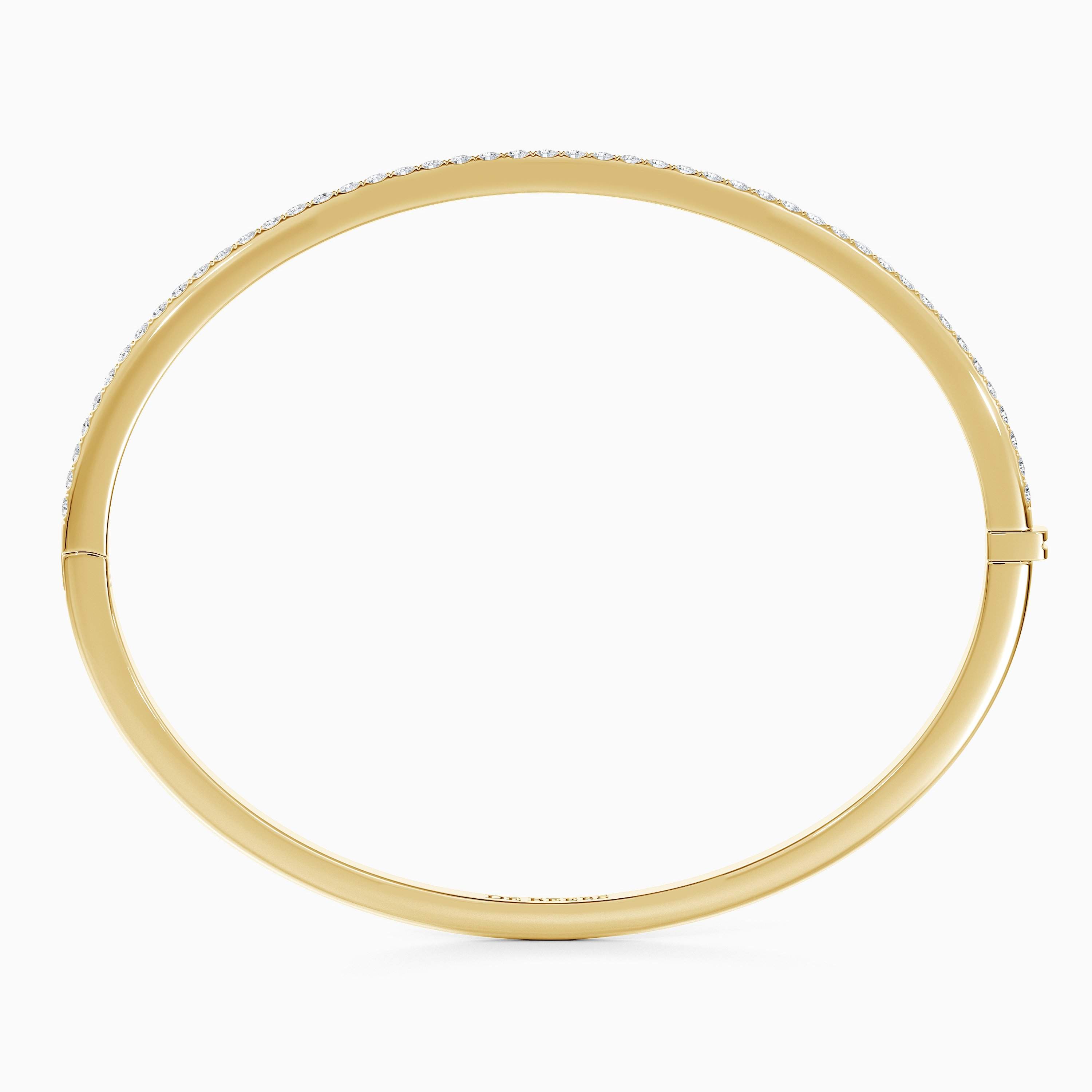 DB Classic bangle in yellow gold DB Classic bangle in yellow gold, image 5
