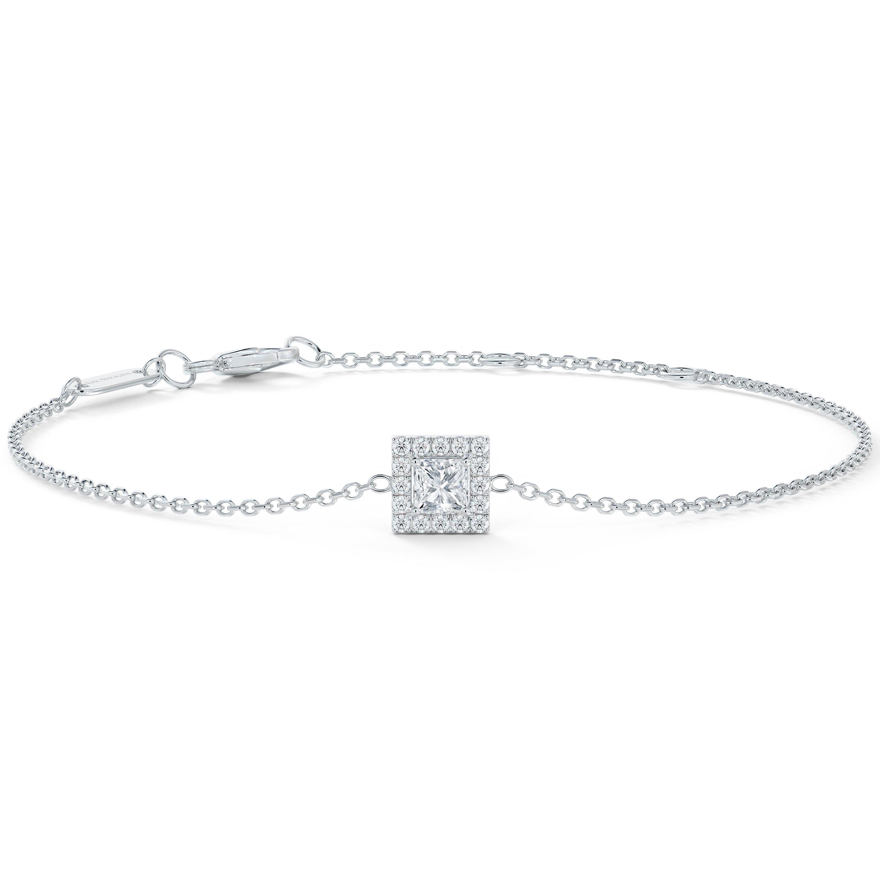 Bracelet Aura Diamant Taille Princesse