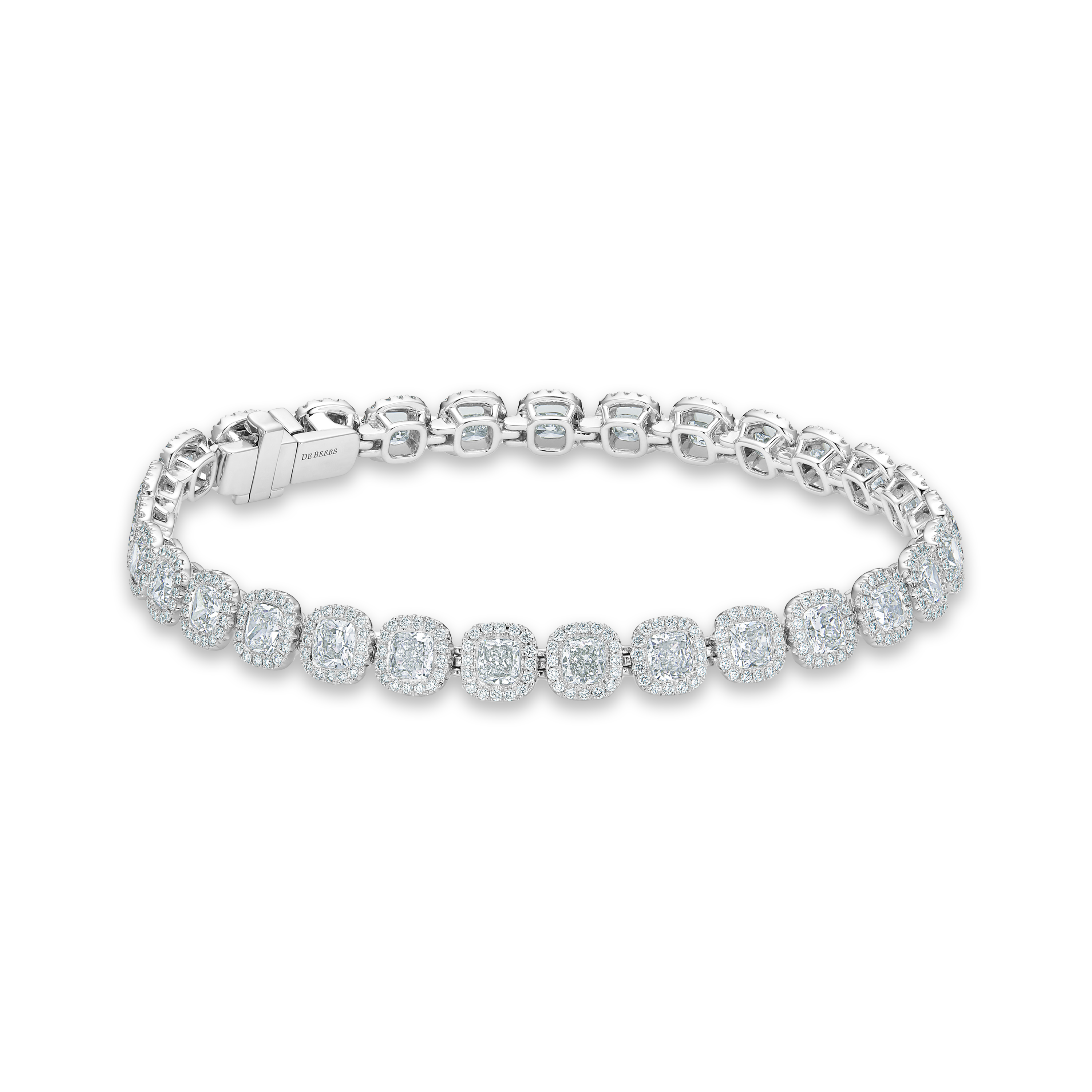 Bracelet Aura Diamants Taille Coussin Bracelet Aura Diamants Taille Coussin, image 1