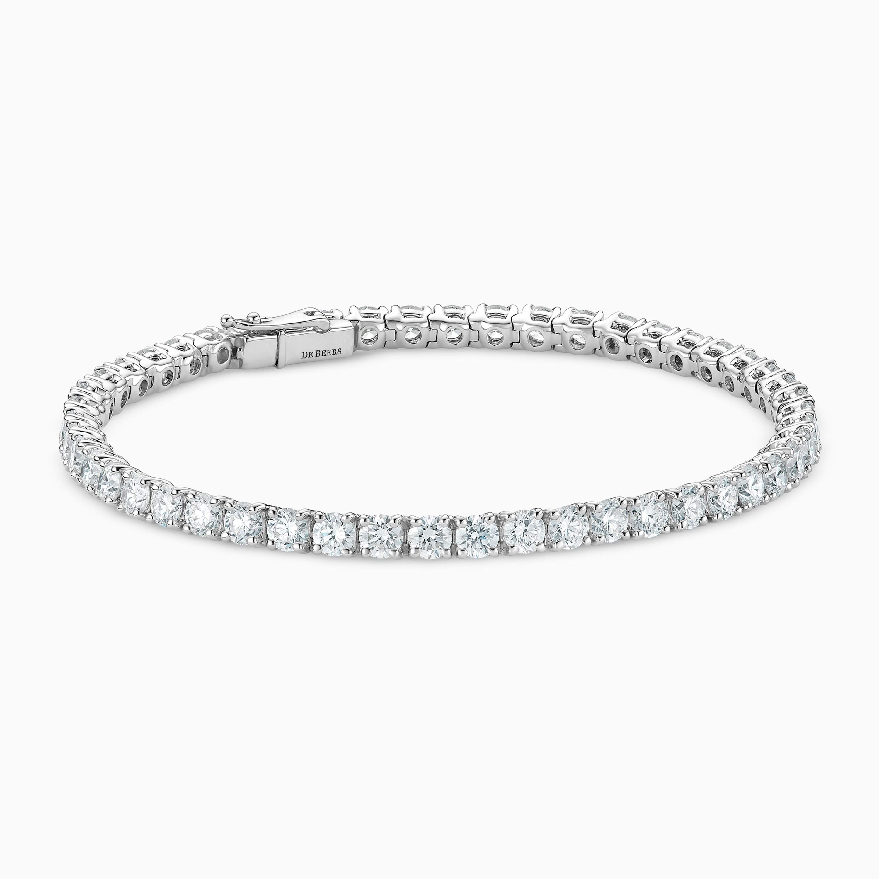DB Classic eternity line round brilliant diamond bracelet DB Classic eternity line round brilliant diamond bracelet, image 1