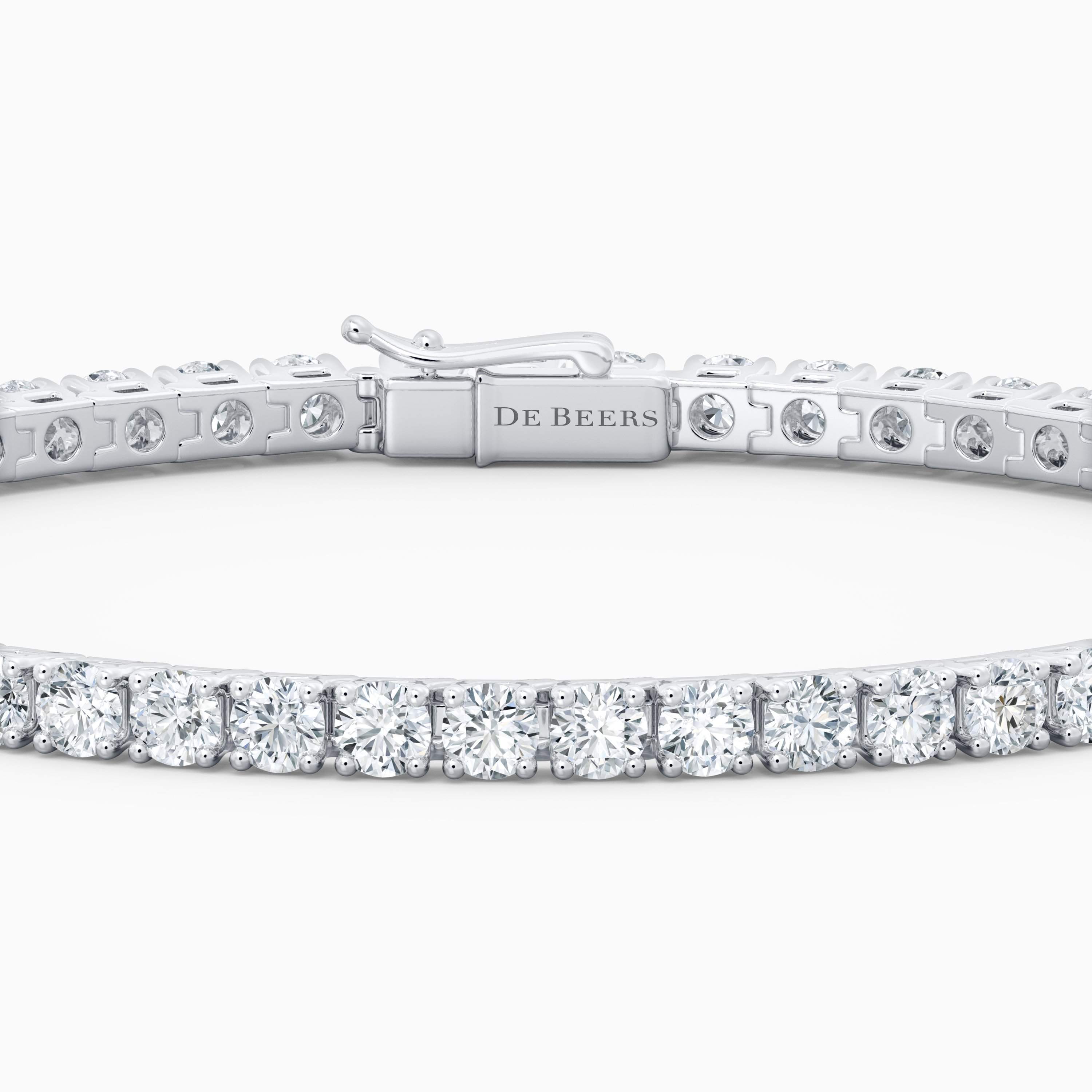 DB Classic eternity line round brilliant diamond bracelet DB Classic eternity line round brilliant diamond bracelet, image 2