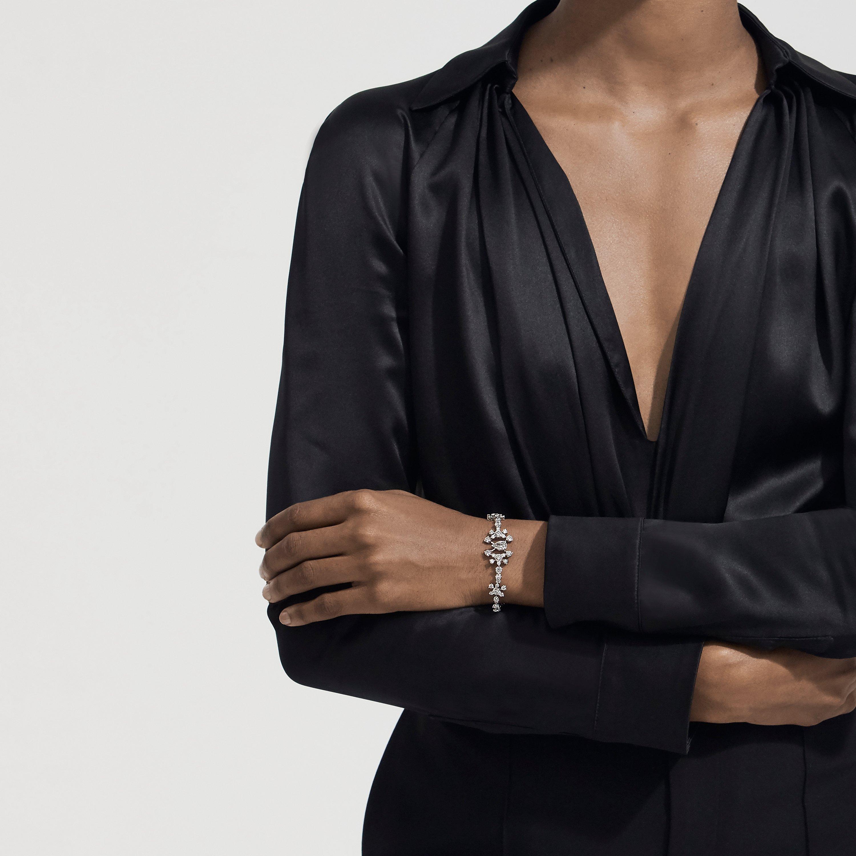 Lea 鉑金鉆石手鏈, image 2