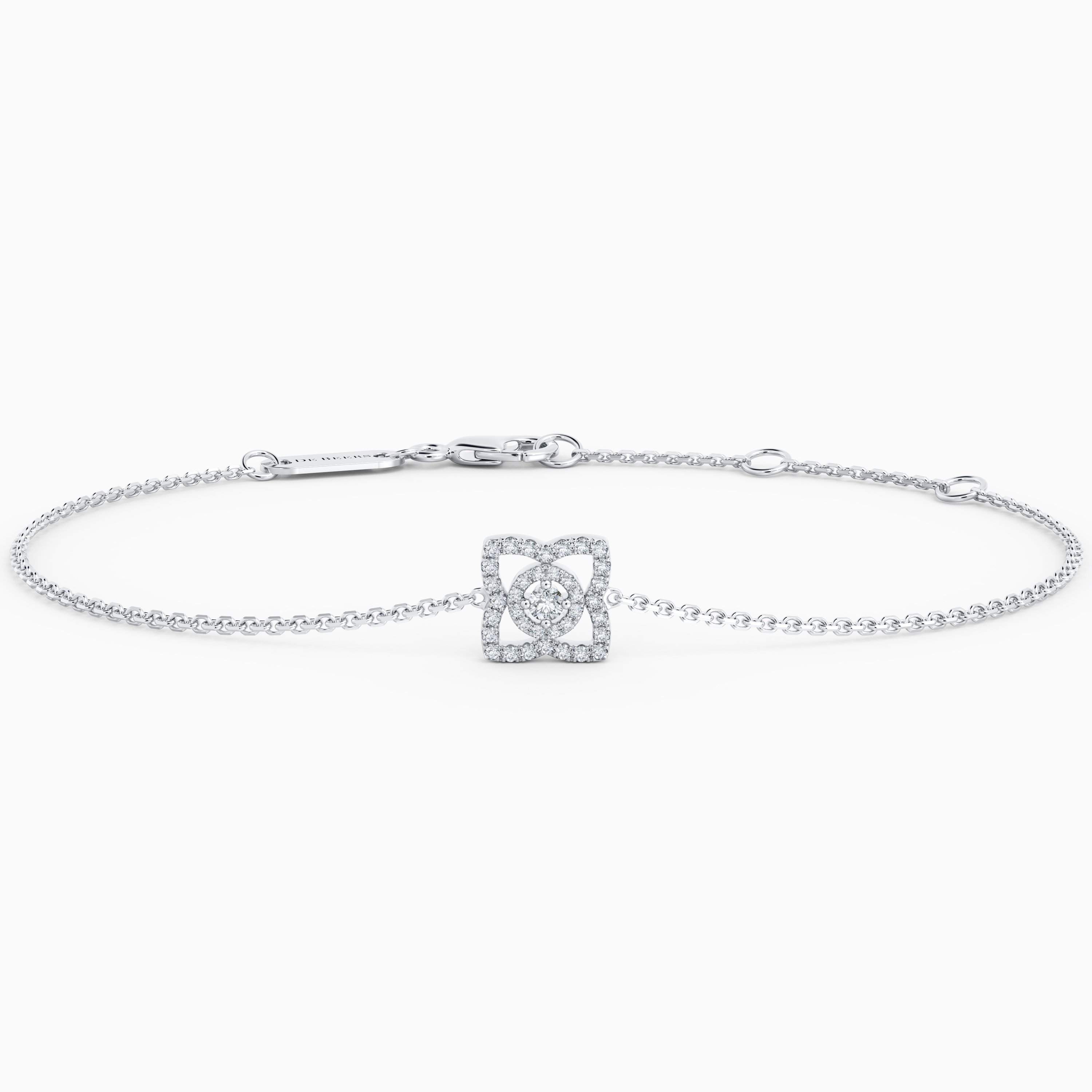 Bracelet Enchanted Lotus en or blanc Bracelet Enchanted Lotus en or blanc, image 1