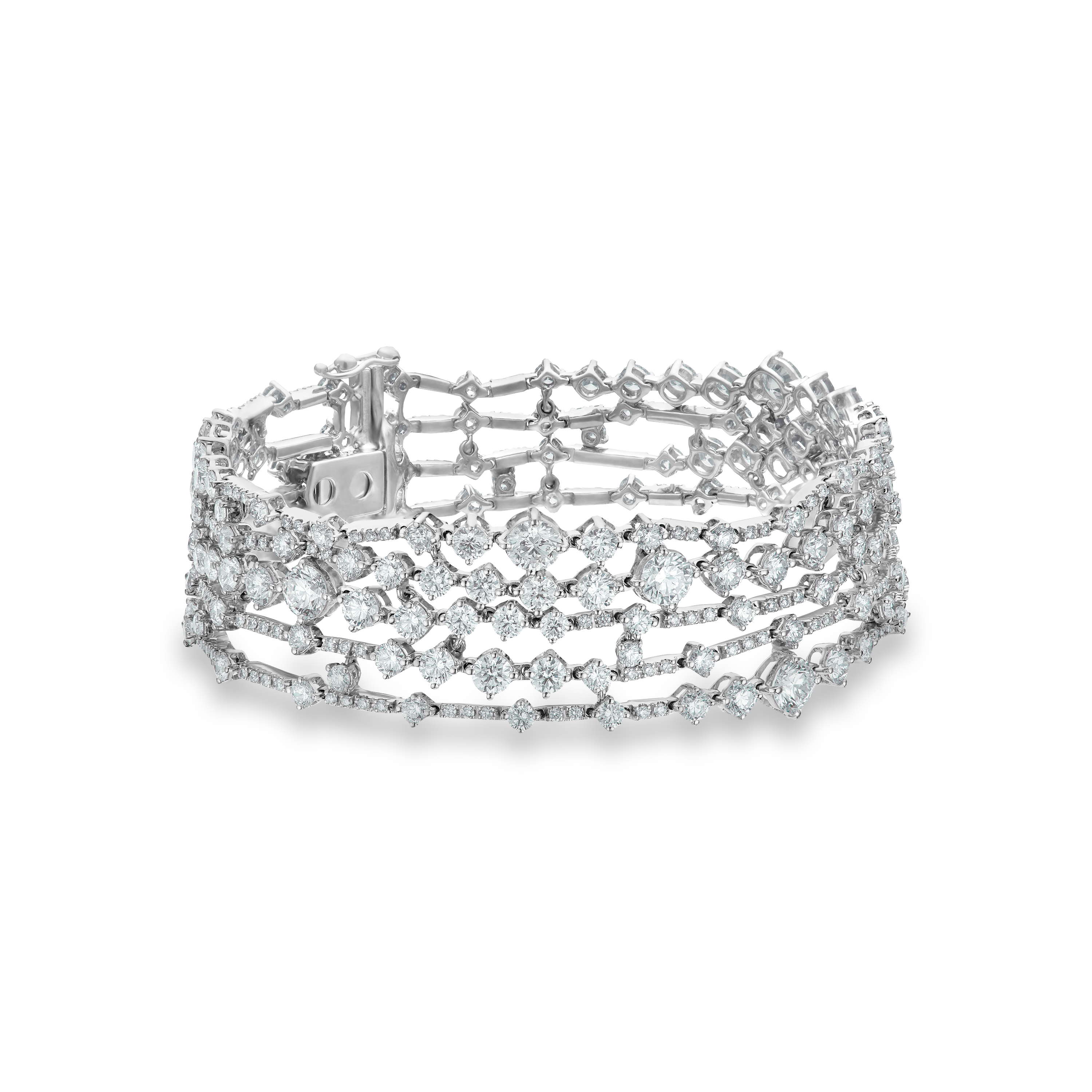 Arpeggia five line bracelet in white gold Arpeggia five line bracelet in white gold, image 1