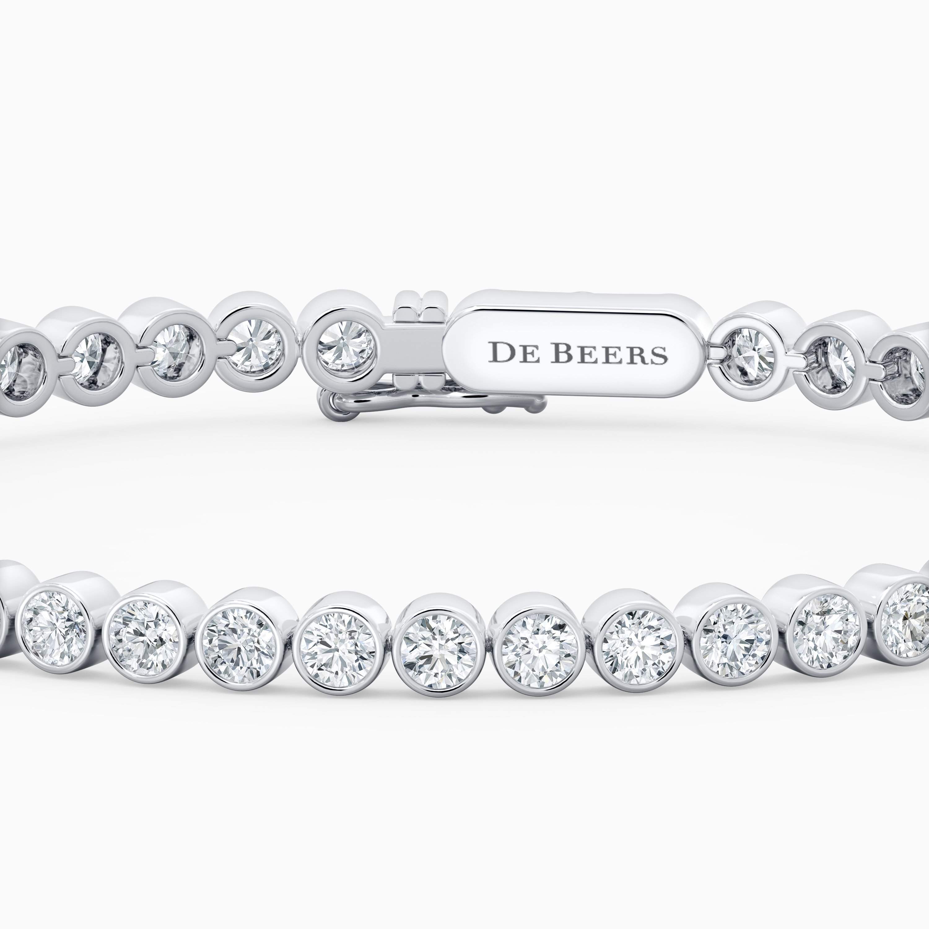 DB Classic eternity line round brilliant diamond bracelet DB Classic eternity line round brilliant diamond bracelet, image 2