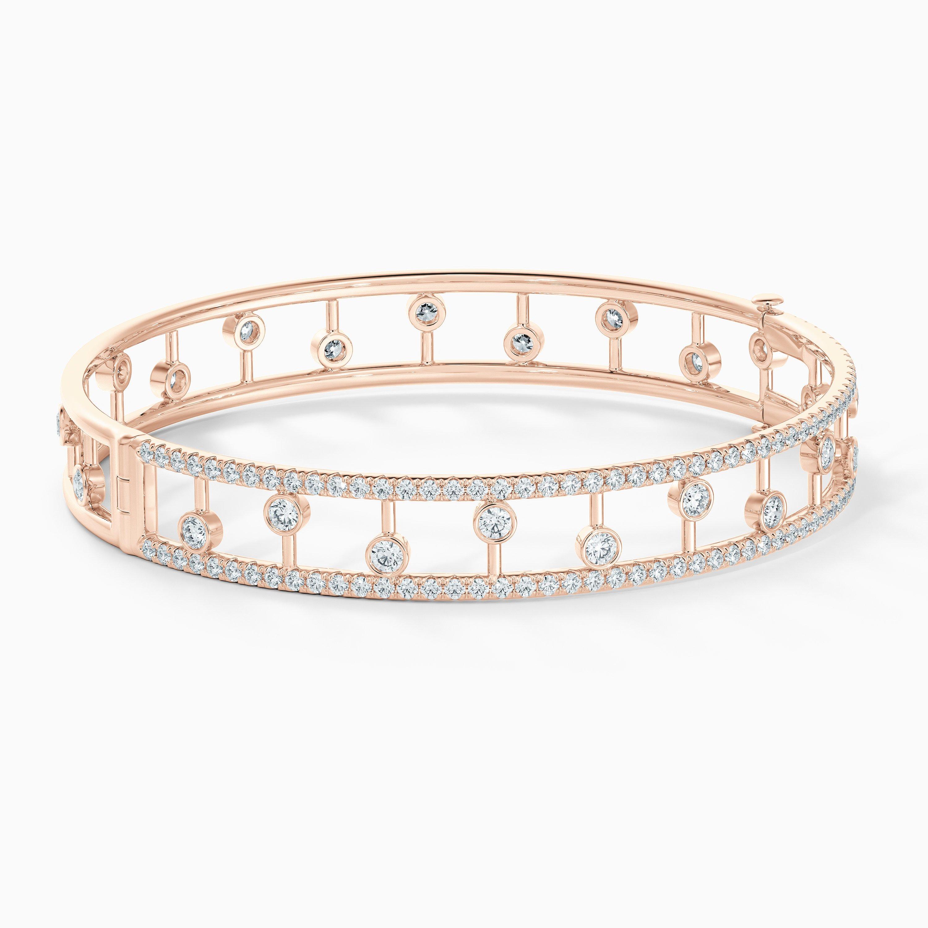 Bracelet Dewdrop en or rose, image 4