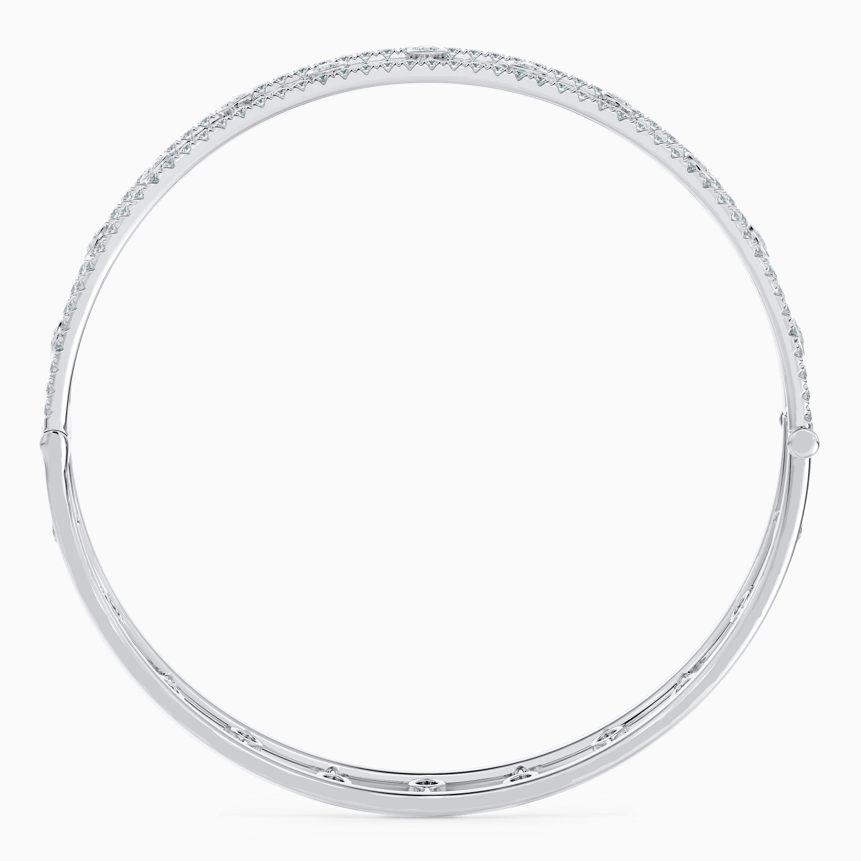 Dewdrop bangle in white gold Dewdrop bangle in white gold, image 5