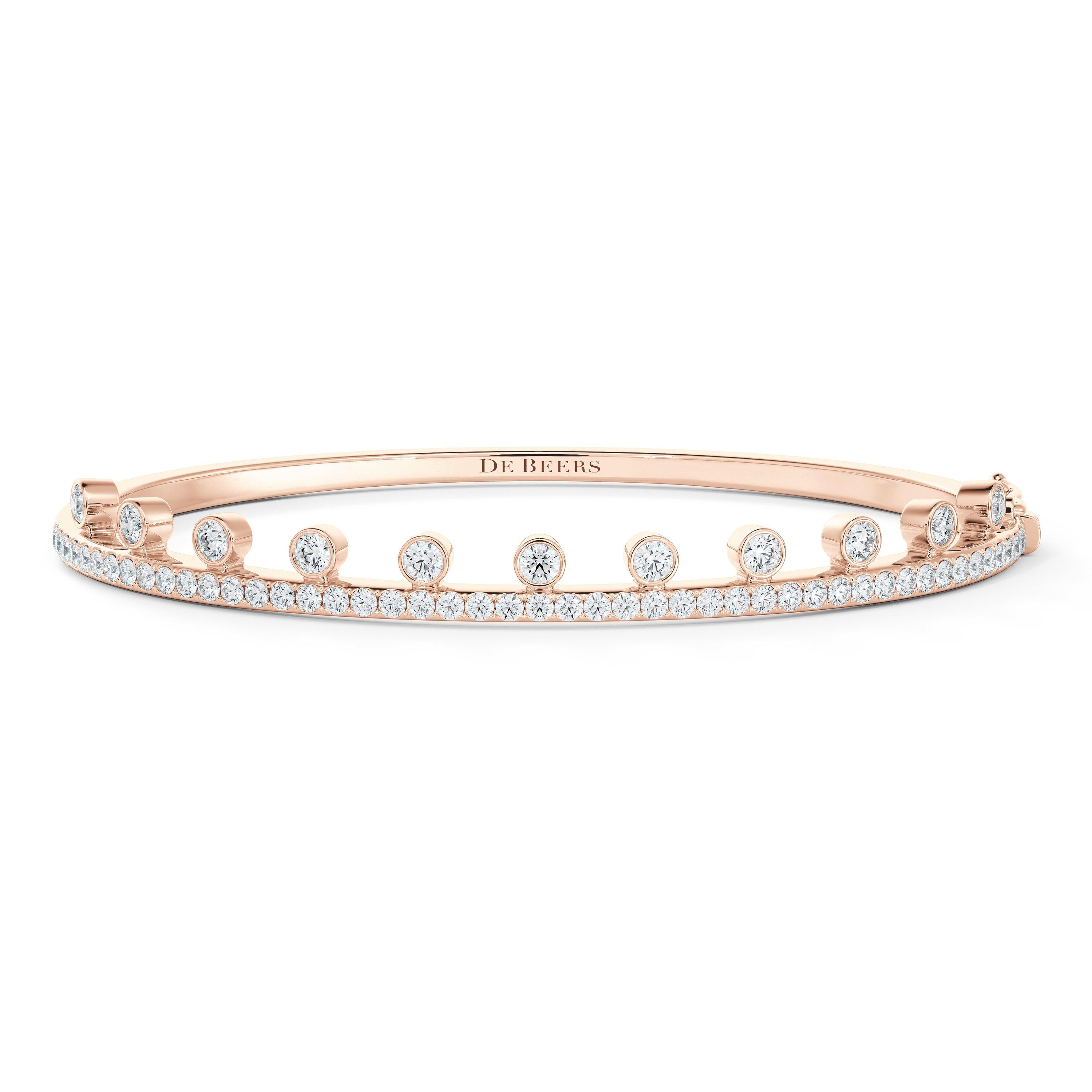 Dewdrop Bracelet in Rose Gold