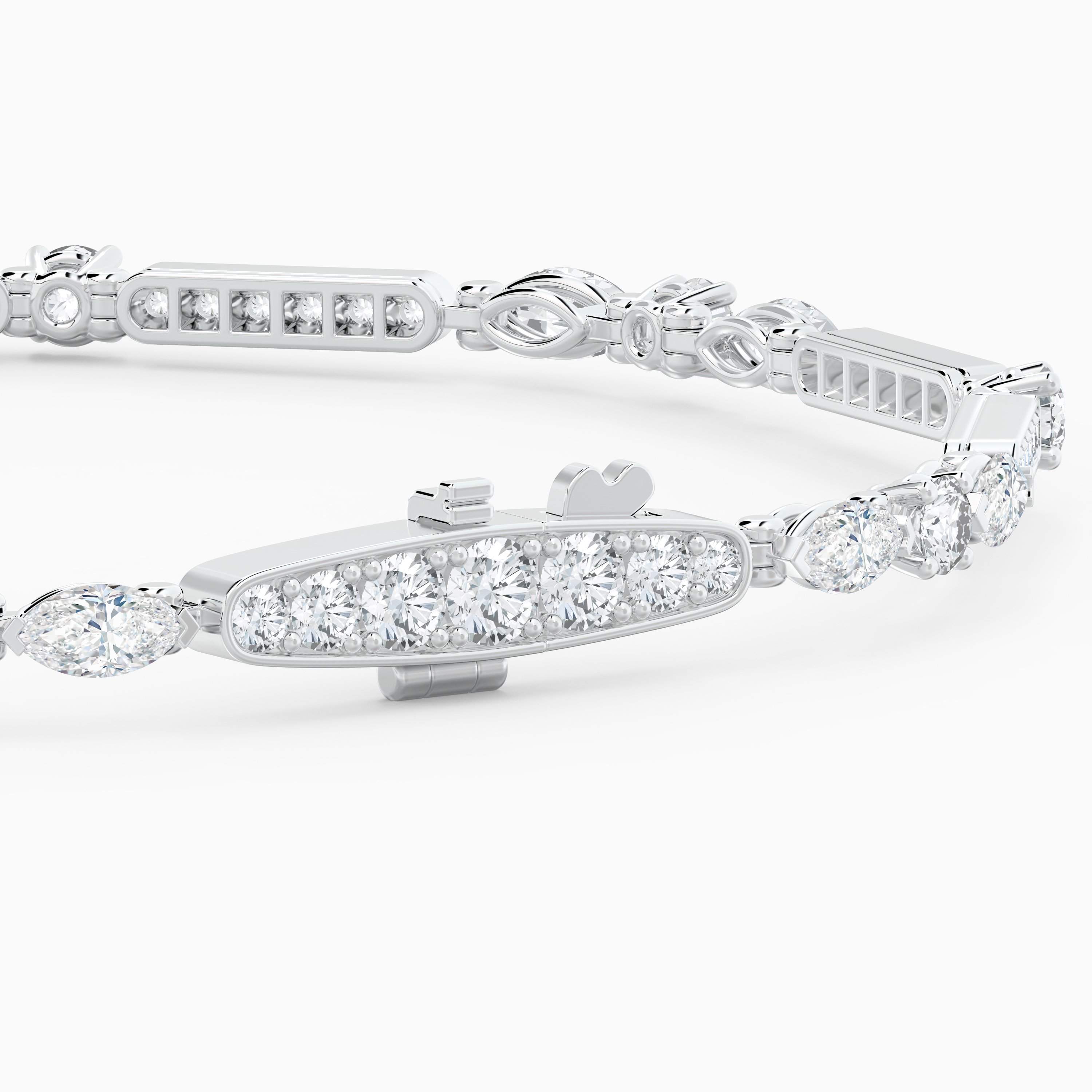 Snow Dance Bracelet in white gold Snow Dance Bracelet in white gold, image 4