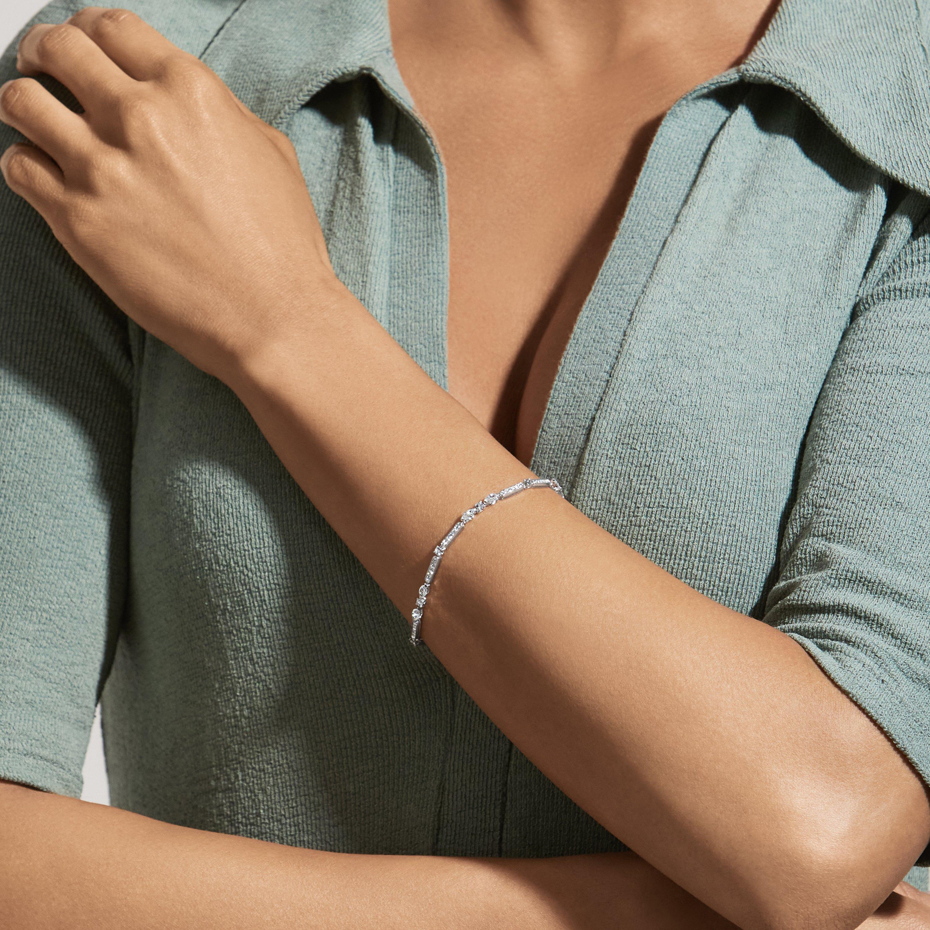 Bracelet Snow Dance en Or Blanc, image 3