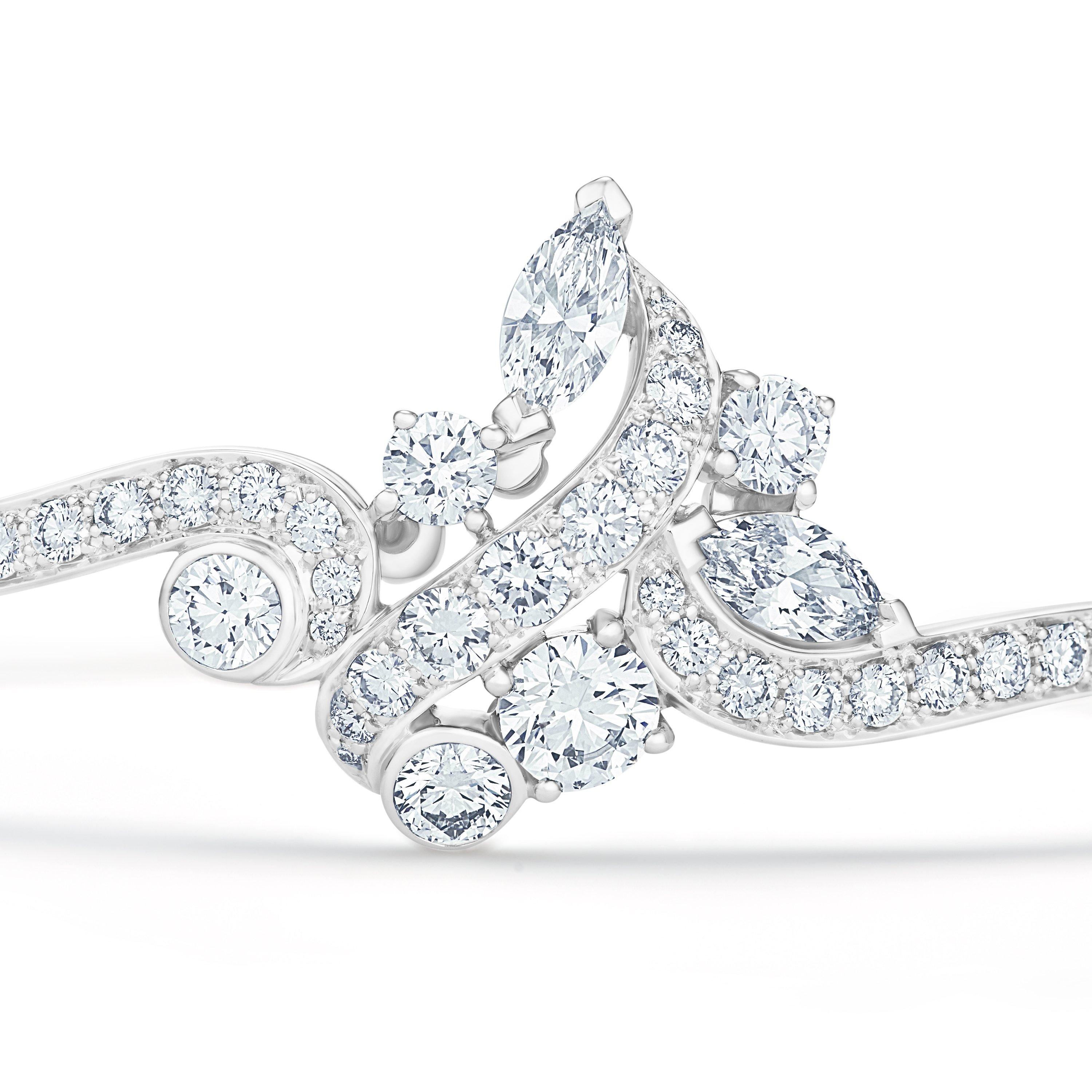 Adonis Rose 白金鉆石手鐲, image 2