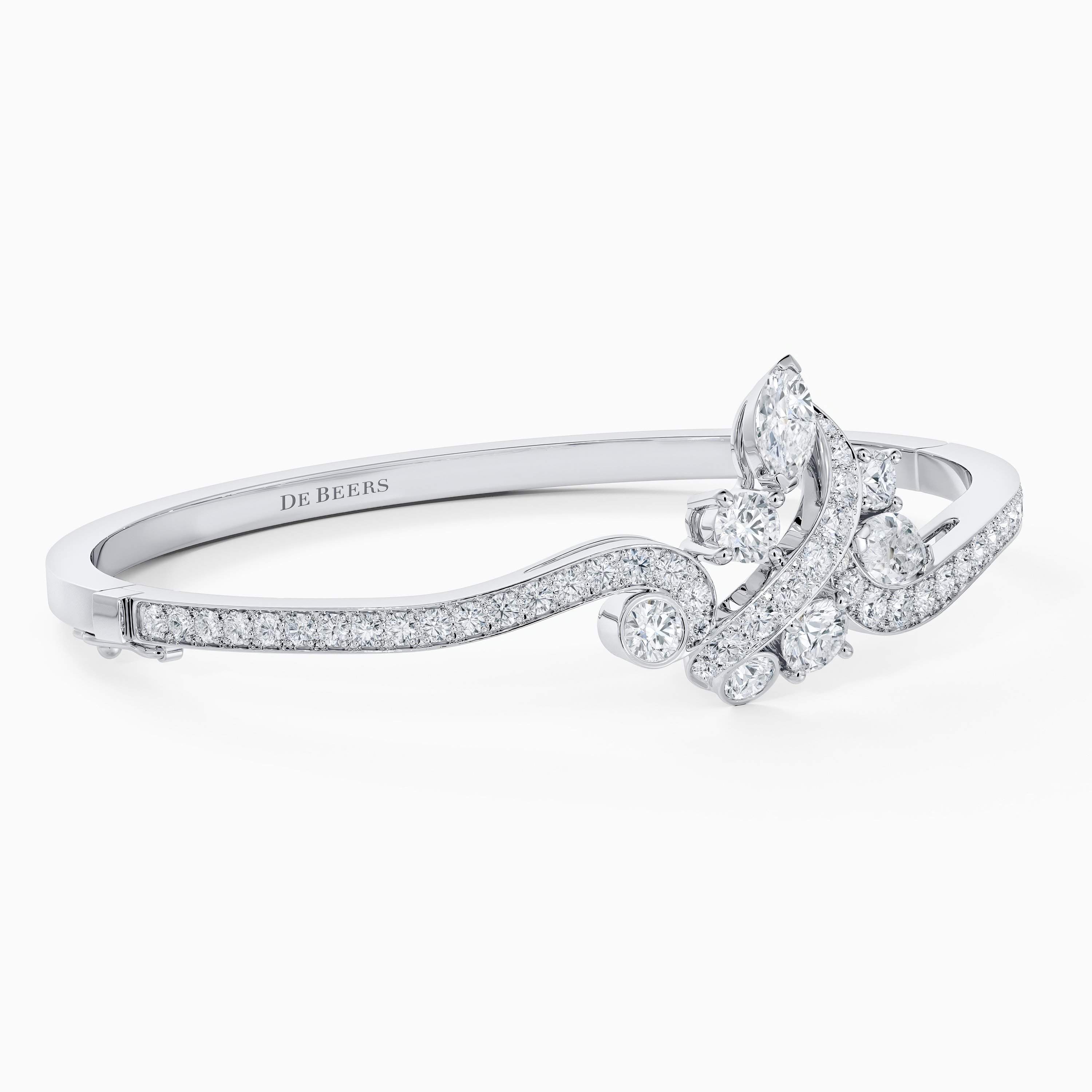 Adonis Rose bangle in white gold Adonis Rose bangle in white gold, image 3