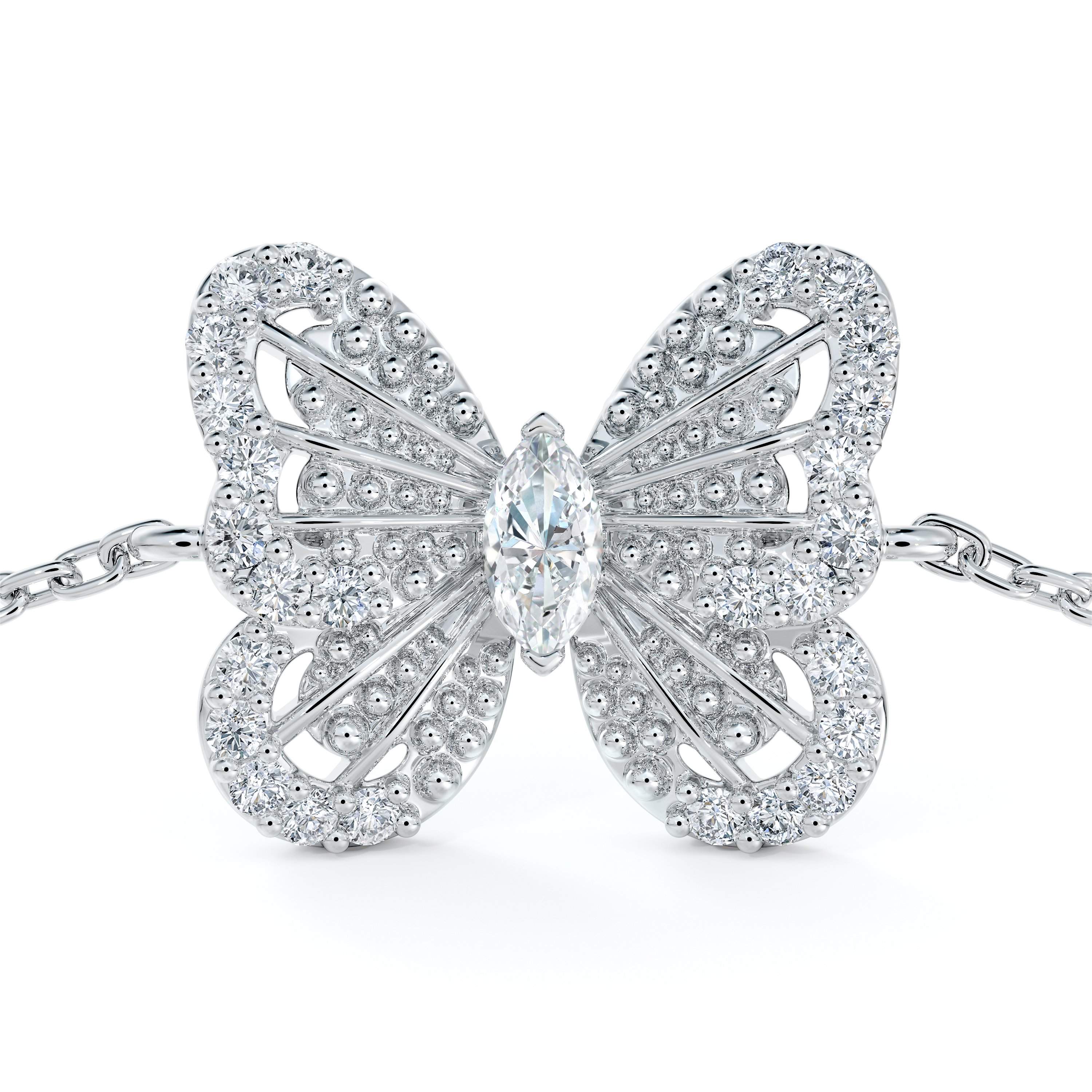 Butterfly bracelet diamond discount