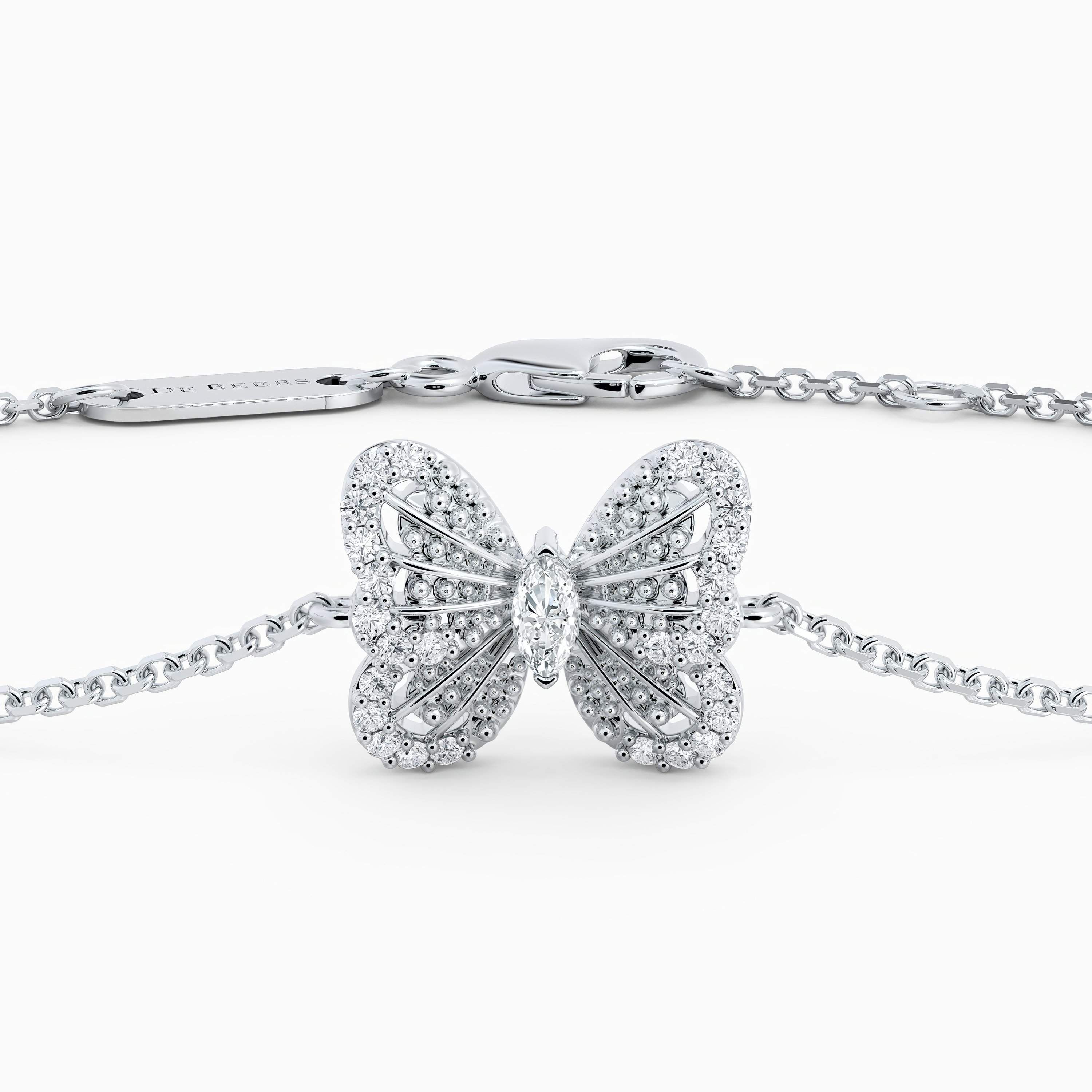 Portraits of Nature butterfly bracelet in white gold Portraits of Nature butterfly bracelet in white gold, image 2