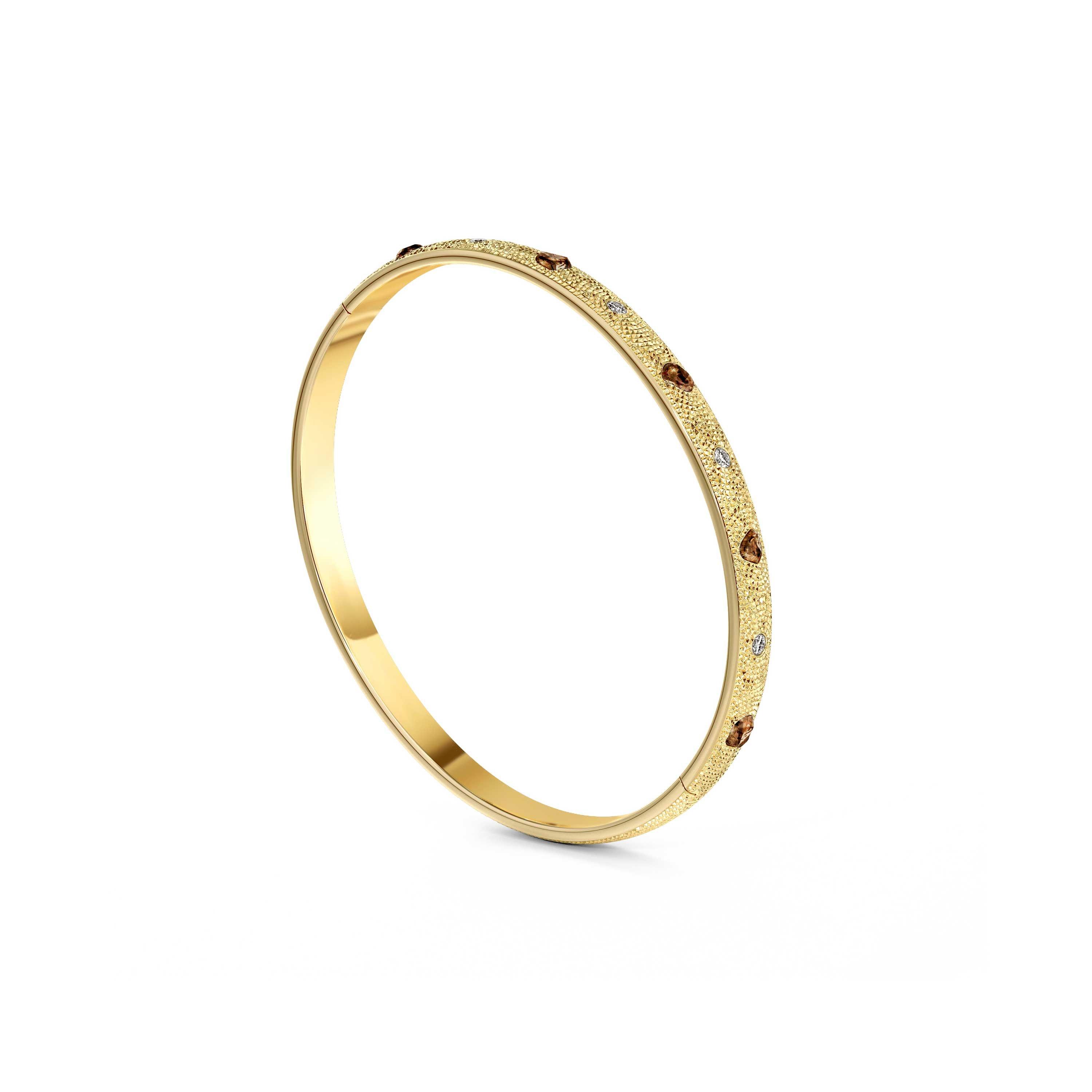 Talisman 黃金鉆石手鐲, image 3