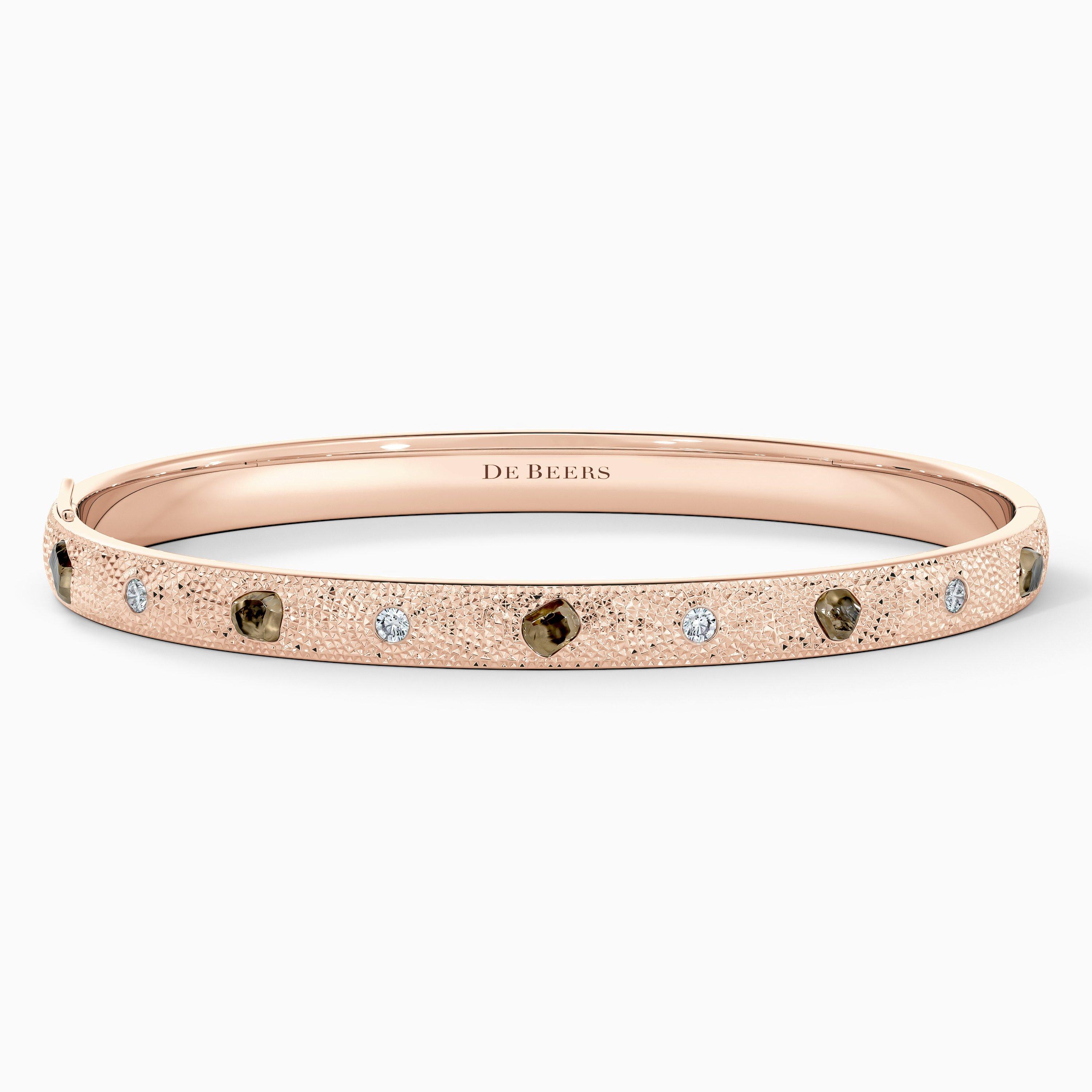 Talisman Bangle in Rose Gold, image 1