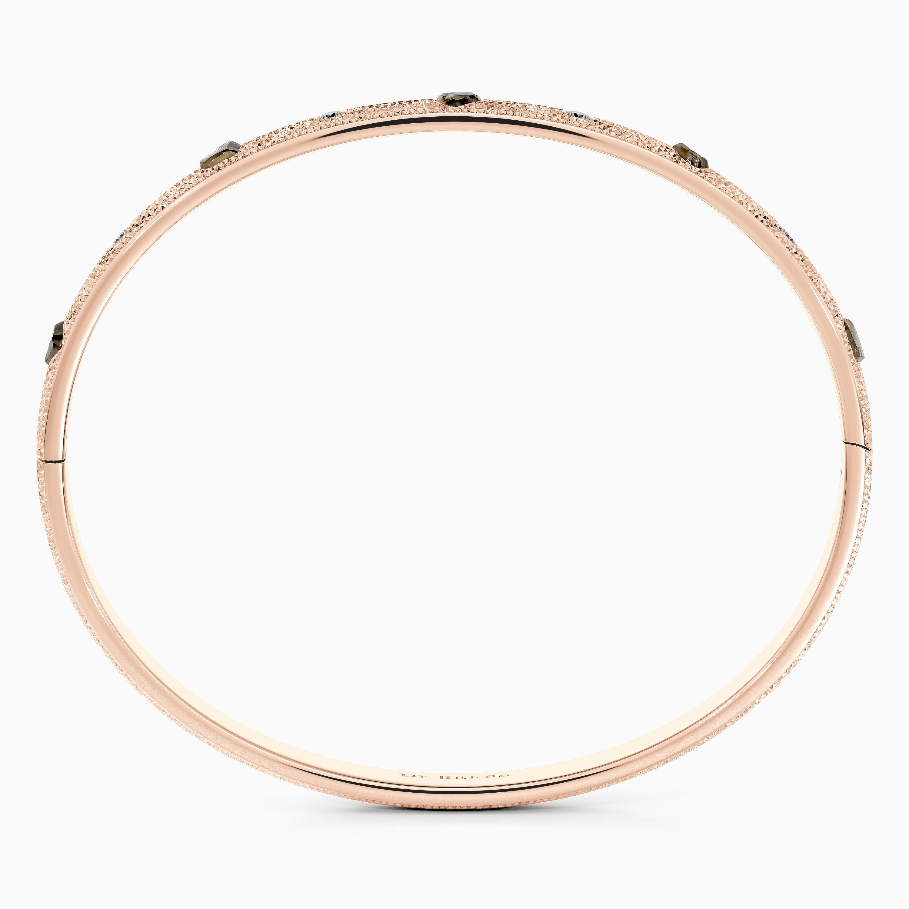 Talisman bangle in rose gold, image 5