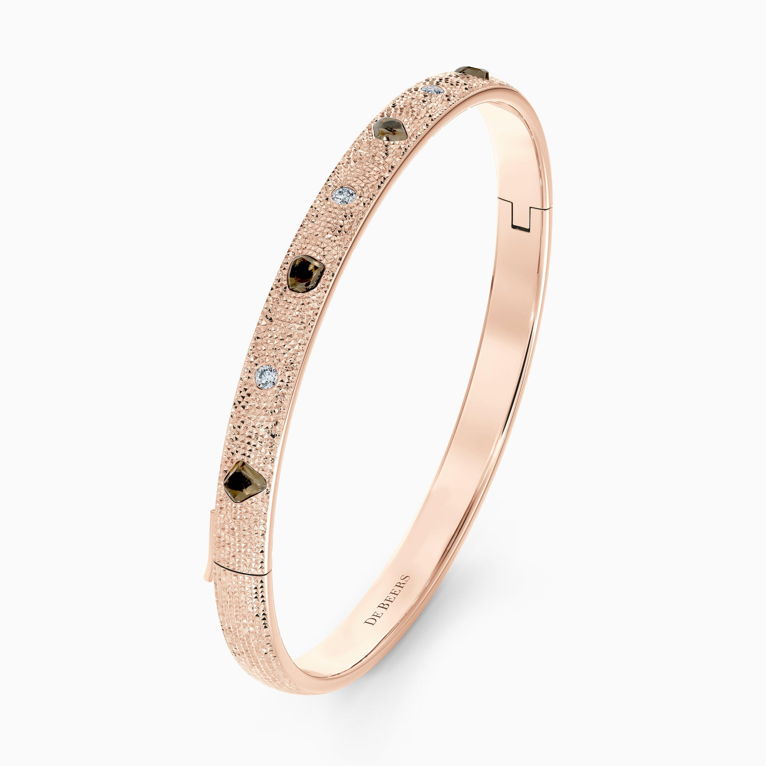 Talisman Bangle in Rose Gold, image 2