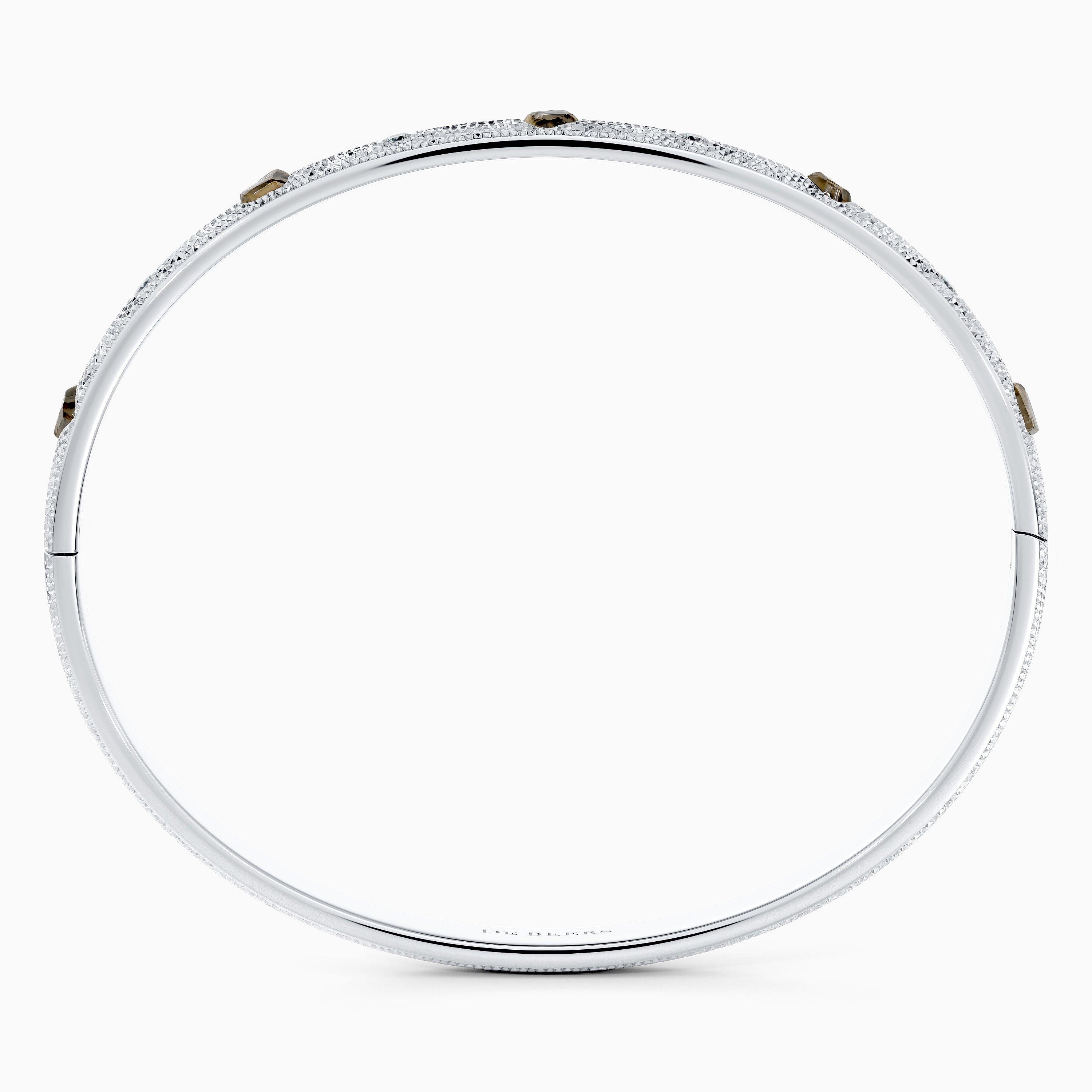 Bracelet Talisman en Or Blanc, image 5