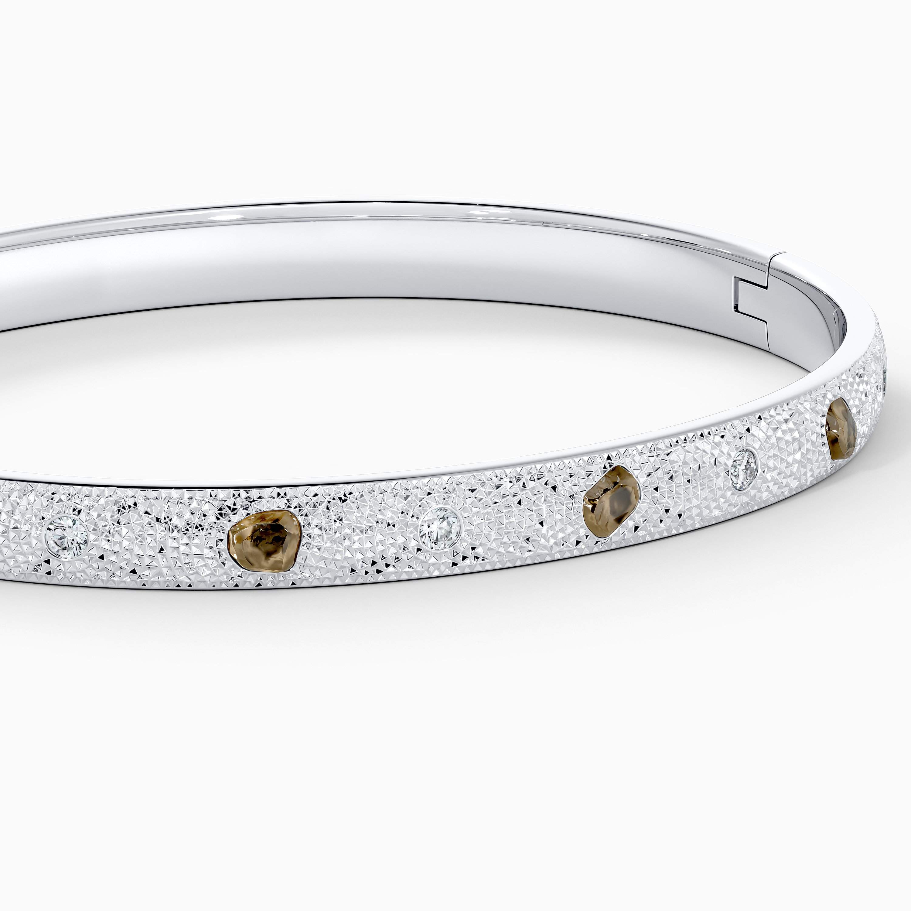 Bracelet Talisman en Or Blanc Bracelet Talisman en Or Blanc, image 4
