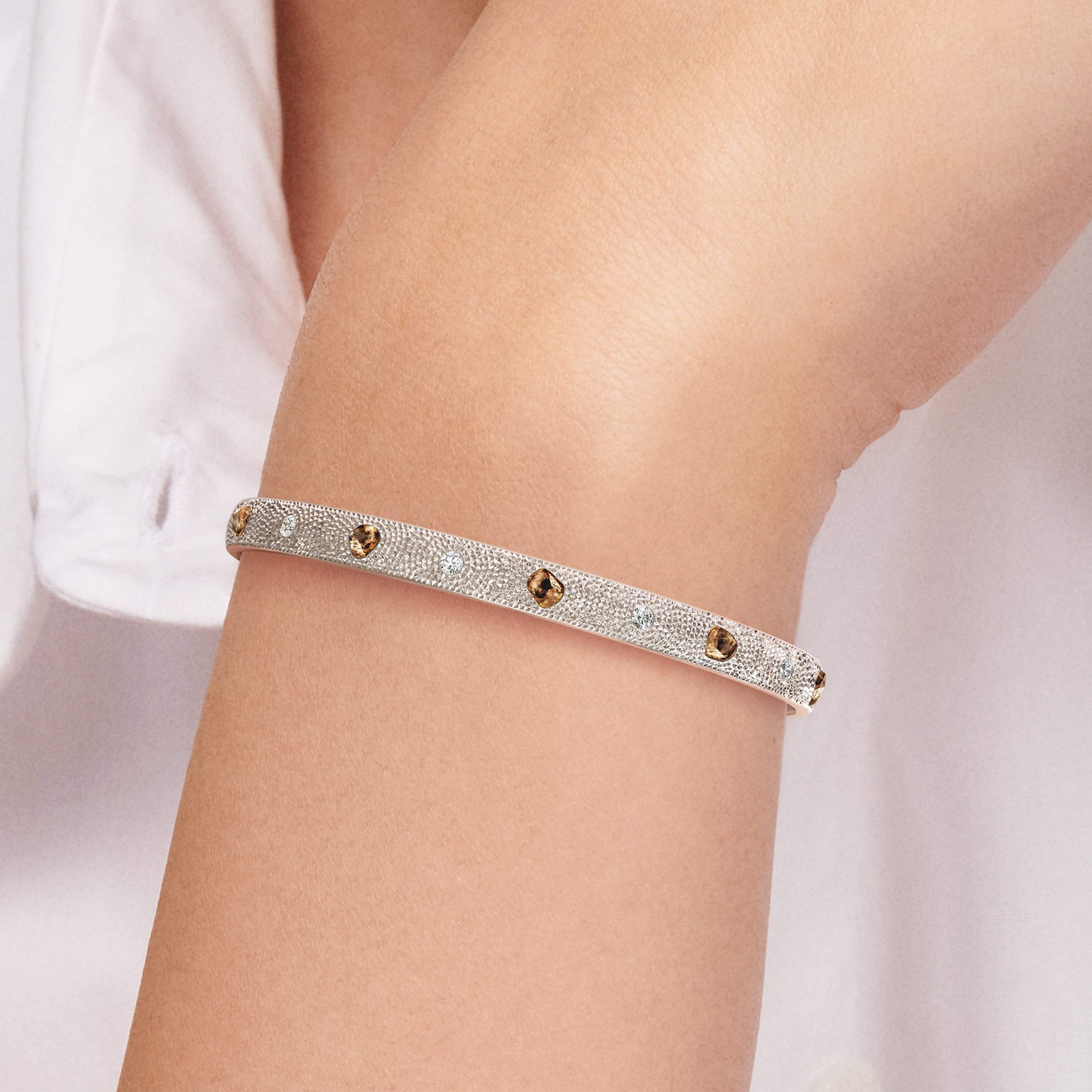 Bracelet Talisman en Or Blanc Bracelet Talisman en Or Blanc, image 3