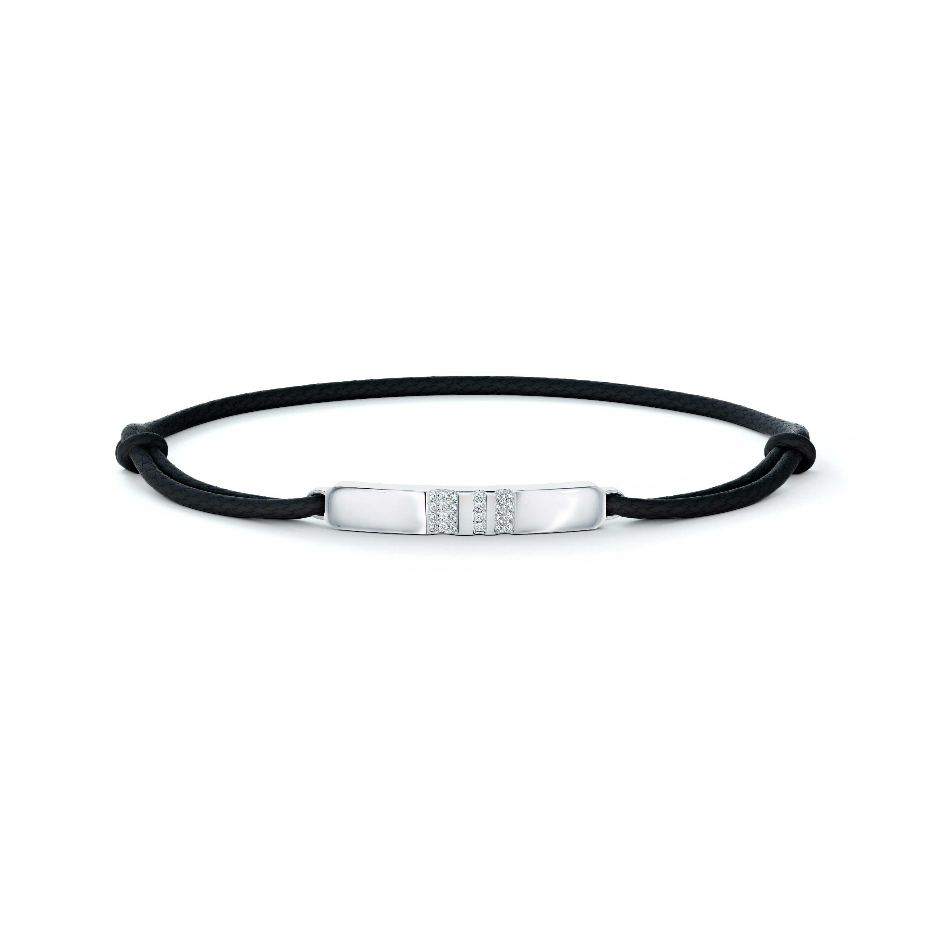 De Beers RVL 白金鉆石手鏈, image 1