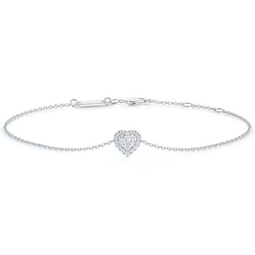 Heart Shape Diamond Bracelet