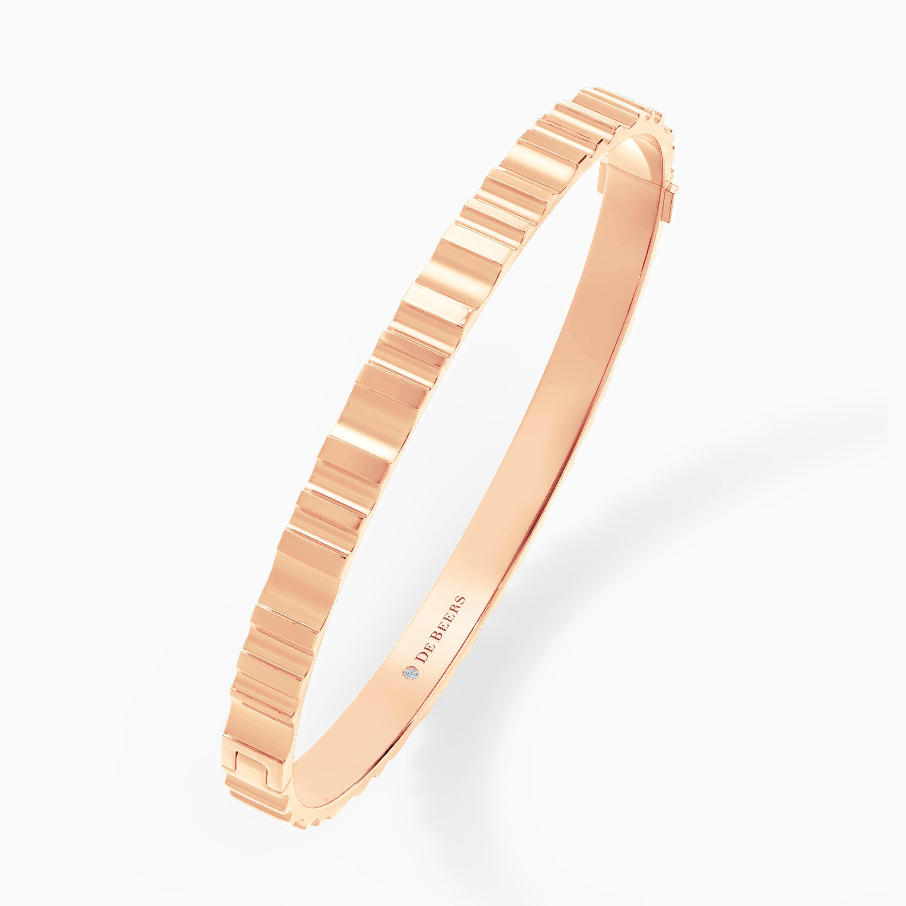 Bracelet De Beers RVL en or rose, image 2