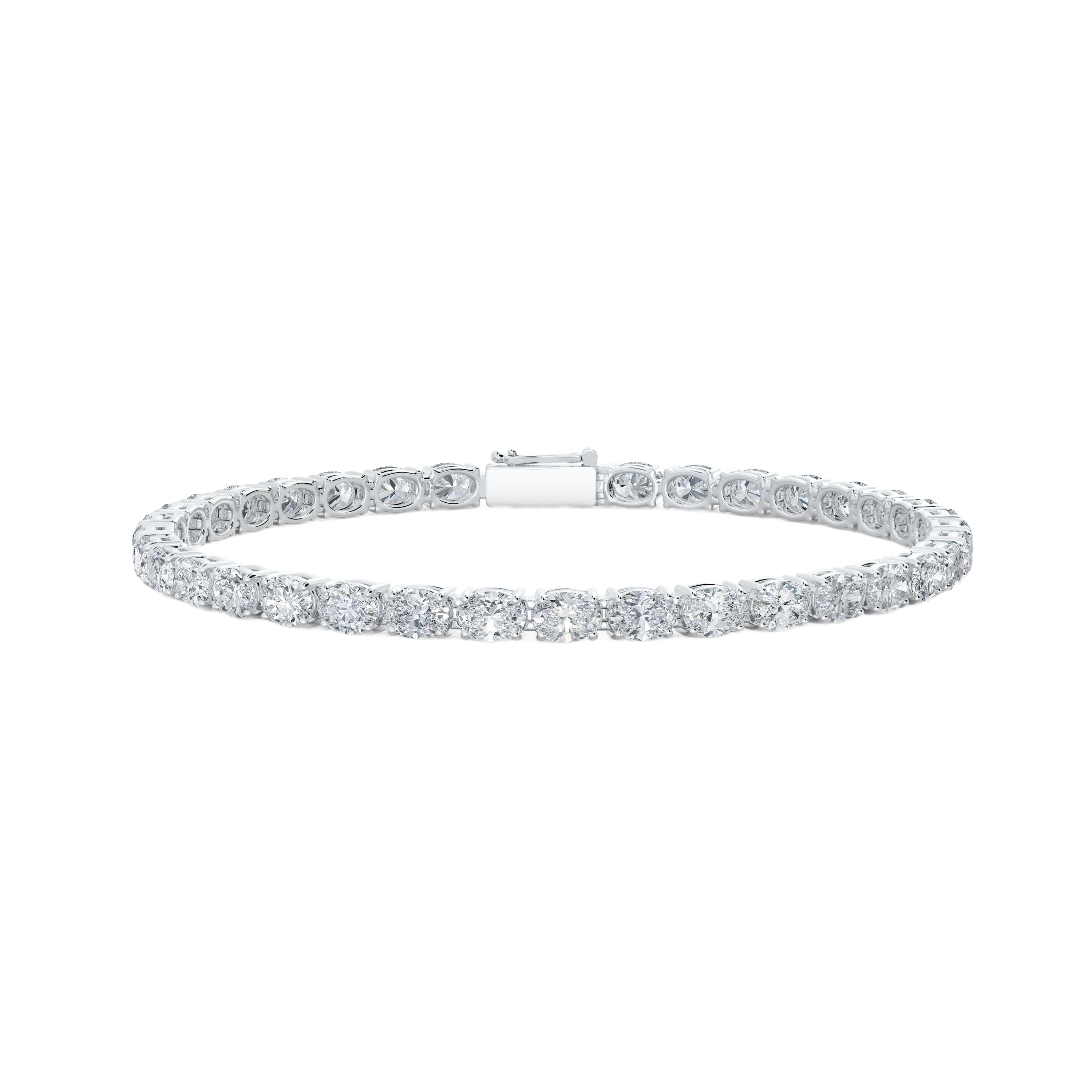 Bracelet DB Classic Eternity diamants taille ovale, image 1
