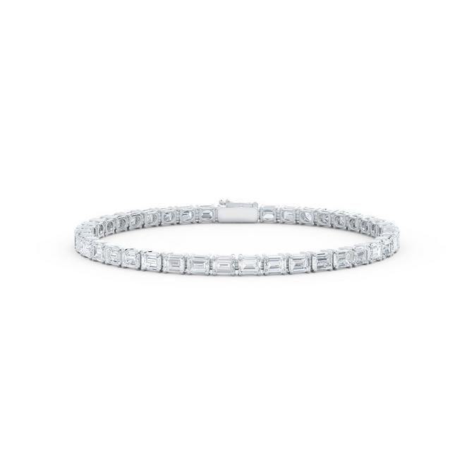 Bracelet DB Classic Eternity diamants taille émeraude