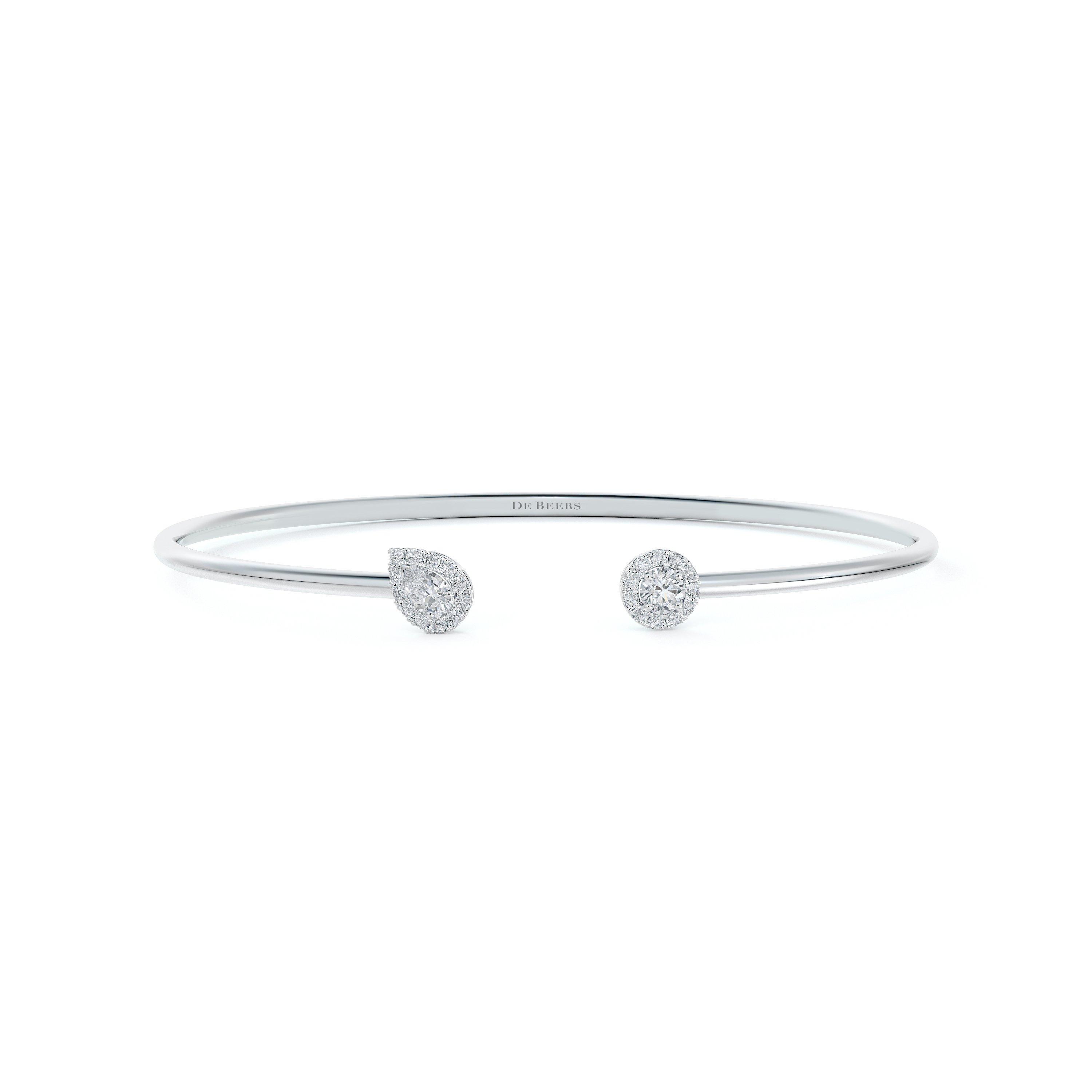 Aura Toi & Moi Open Bangle | De Beers US