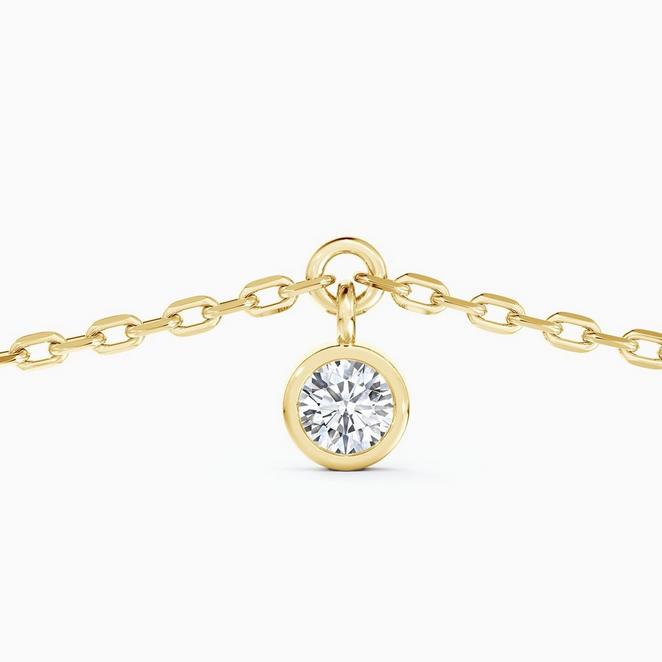 Bracelet Clea Un Diamant En Or Jaune, image 2