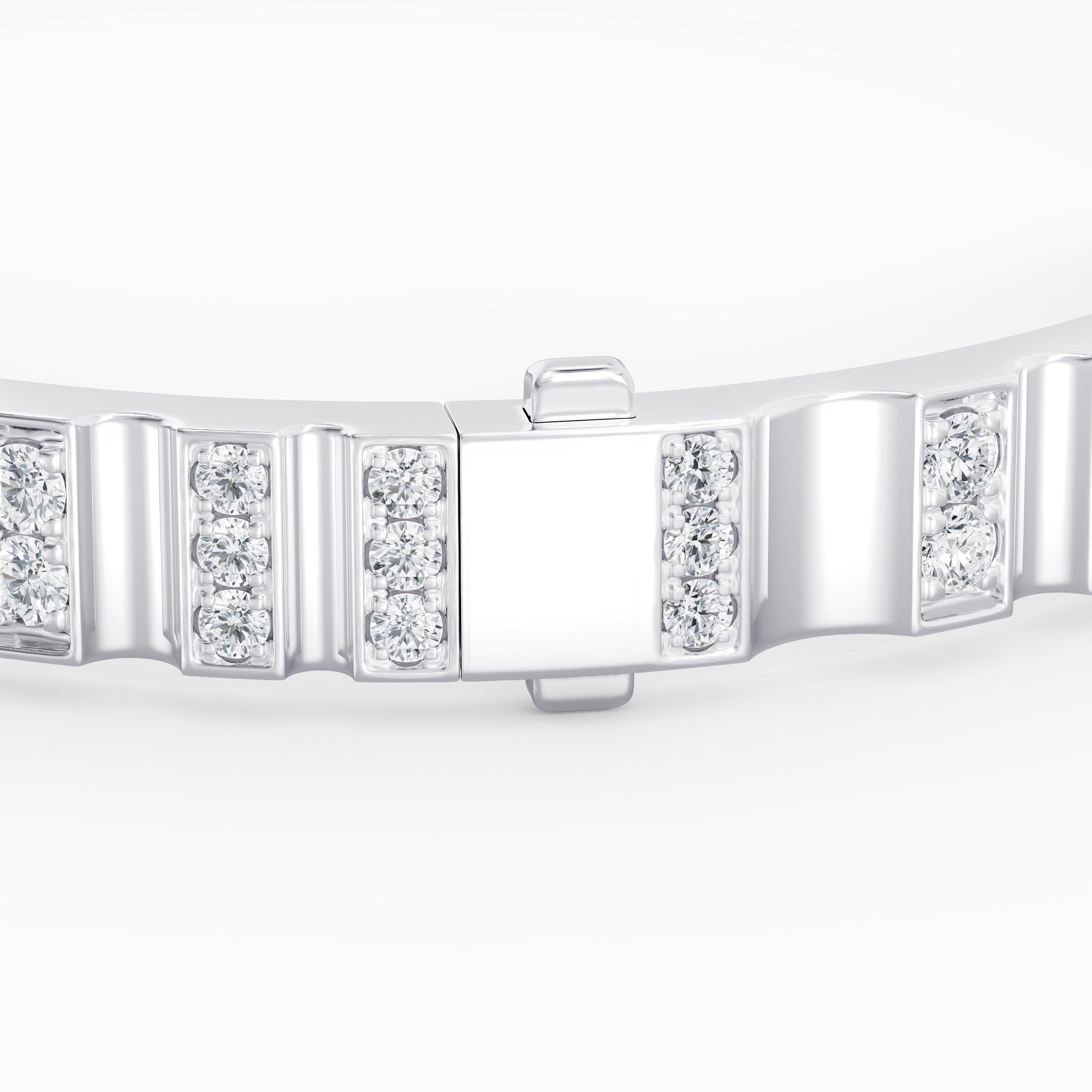 Bracelet De Beers RVL en or Blanc et Diamants, image 4