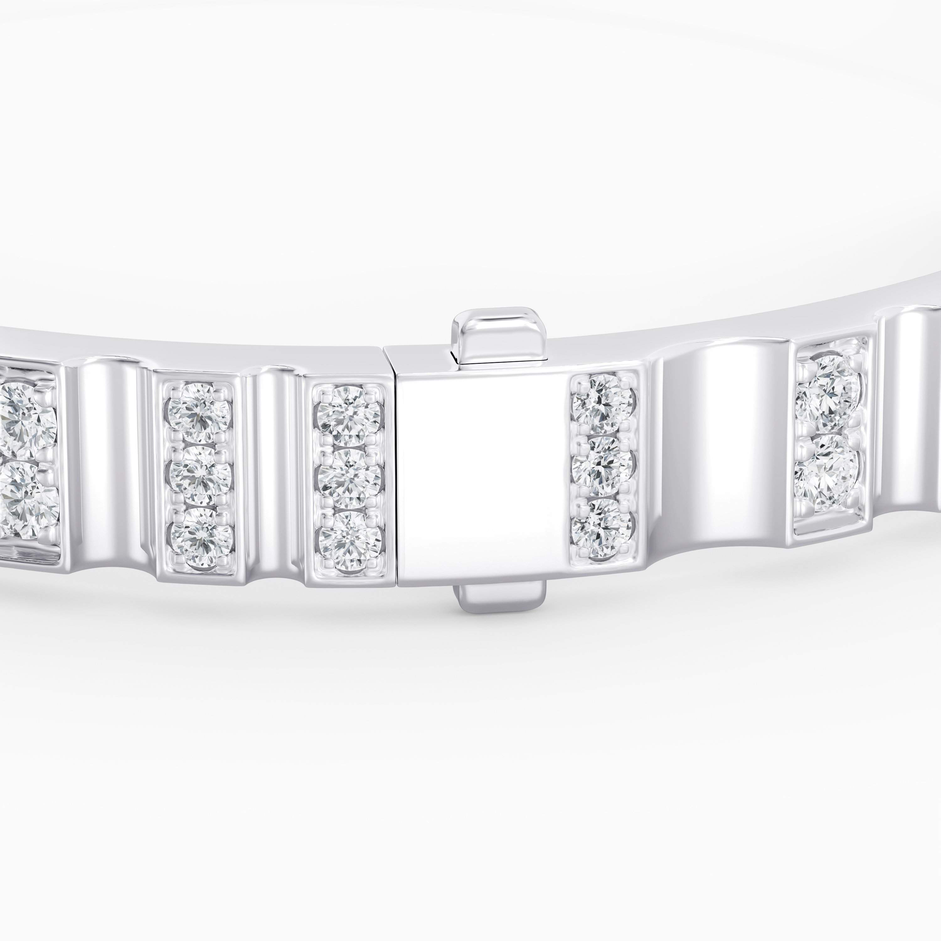 De Beers RVL Bangle in White Gold with diamonds De Beers RVL Bangle in White Gold with diamonds, image 4