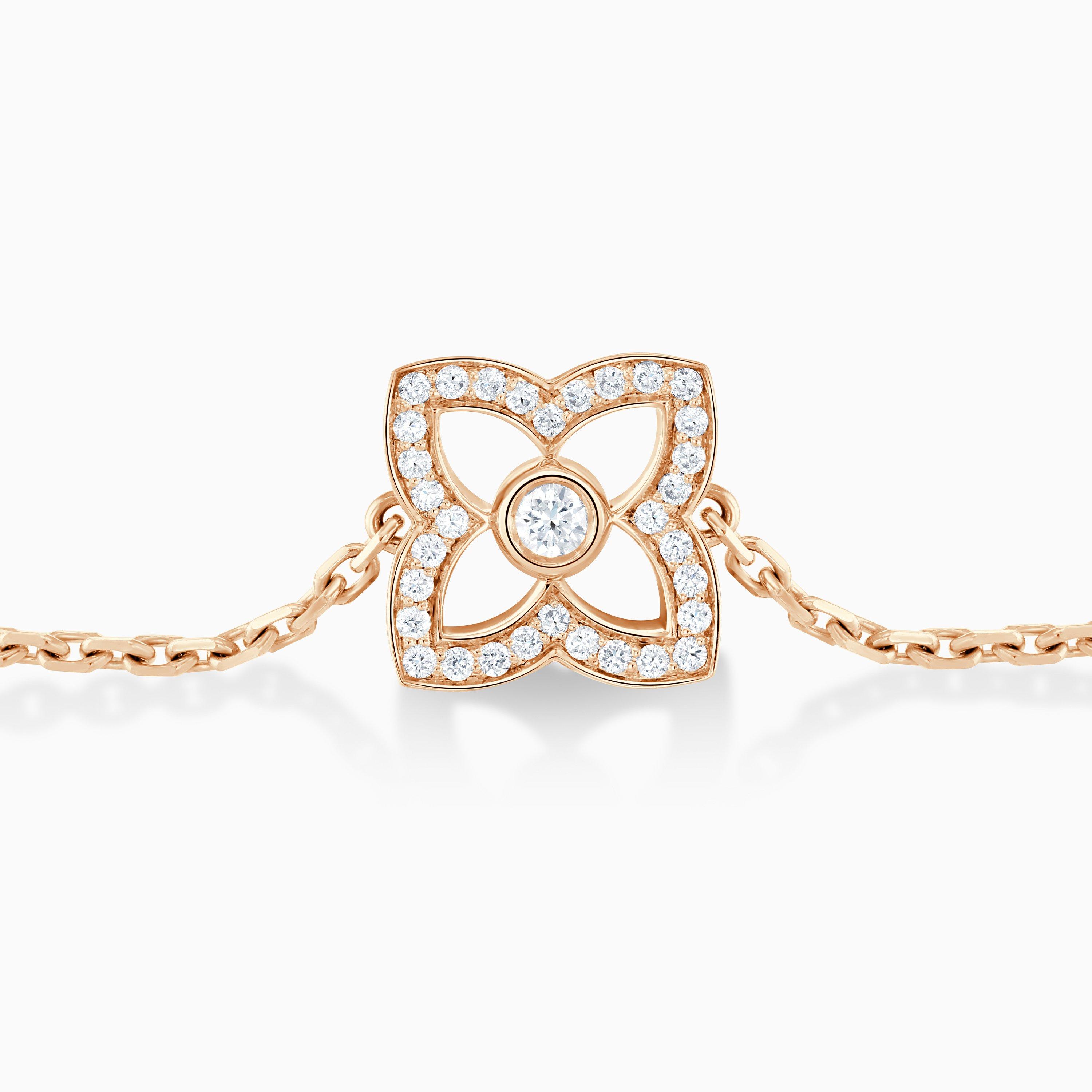 Lotus by DE BEERS rose gold diamond bracelet, image 2