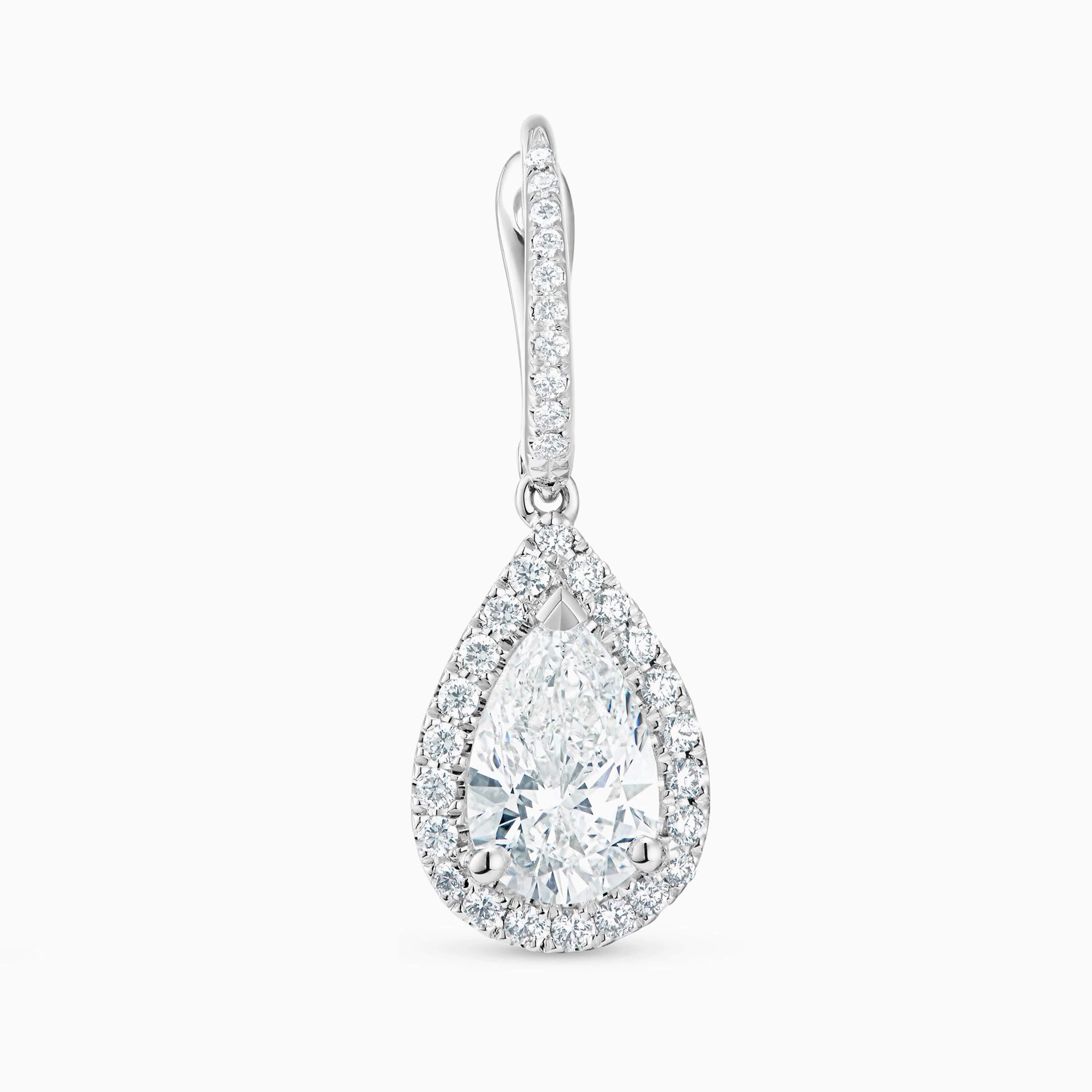 Aura pear-shaped diamond sleepers Aura pear-shaped diamond sleepers, image 2