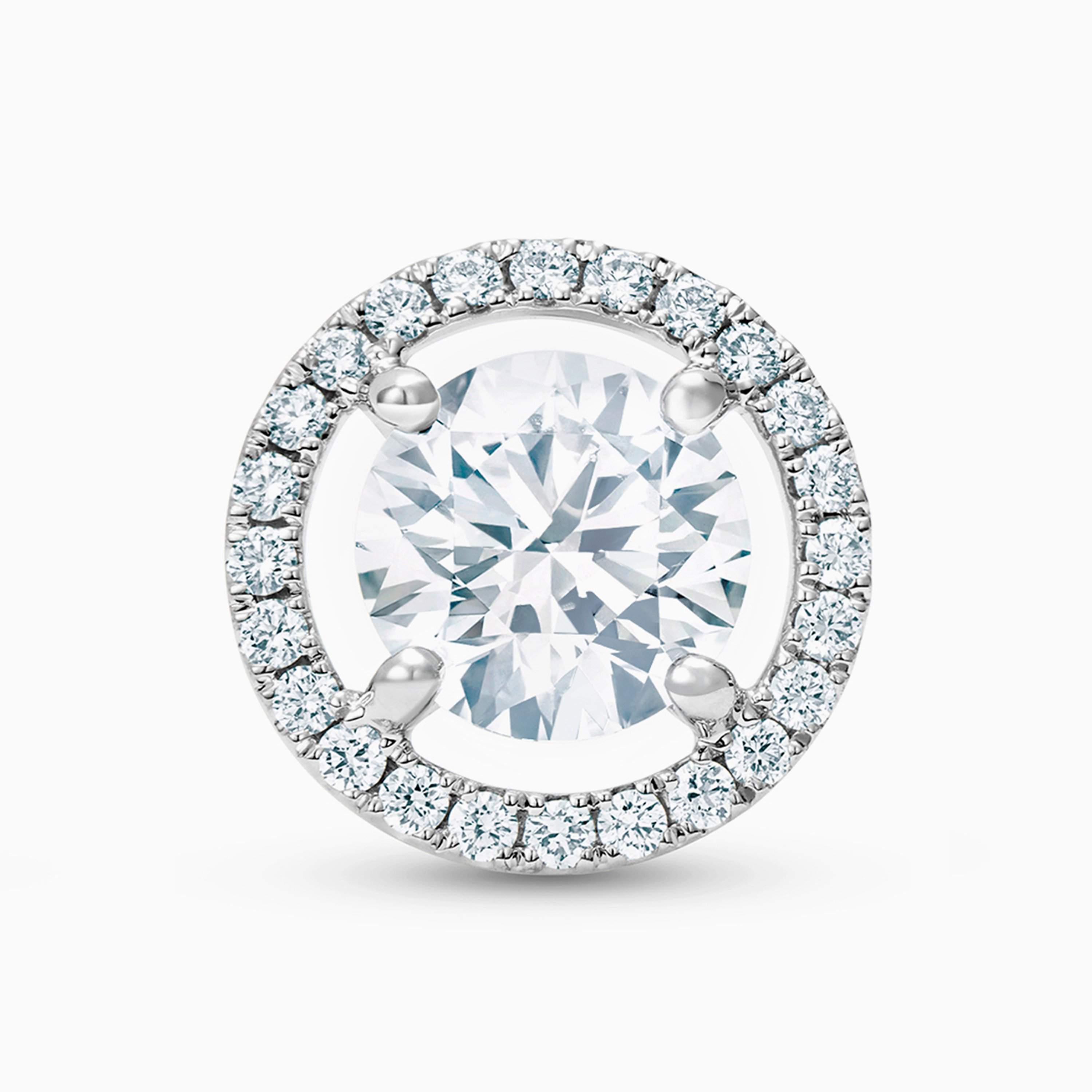 Aura round brilliant diamond studs Aura round brilliant diamond studs, image 2