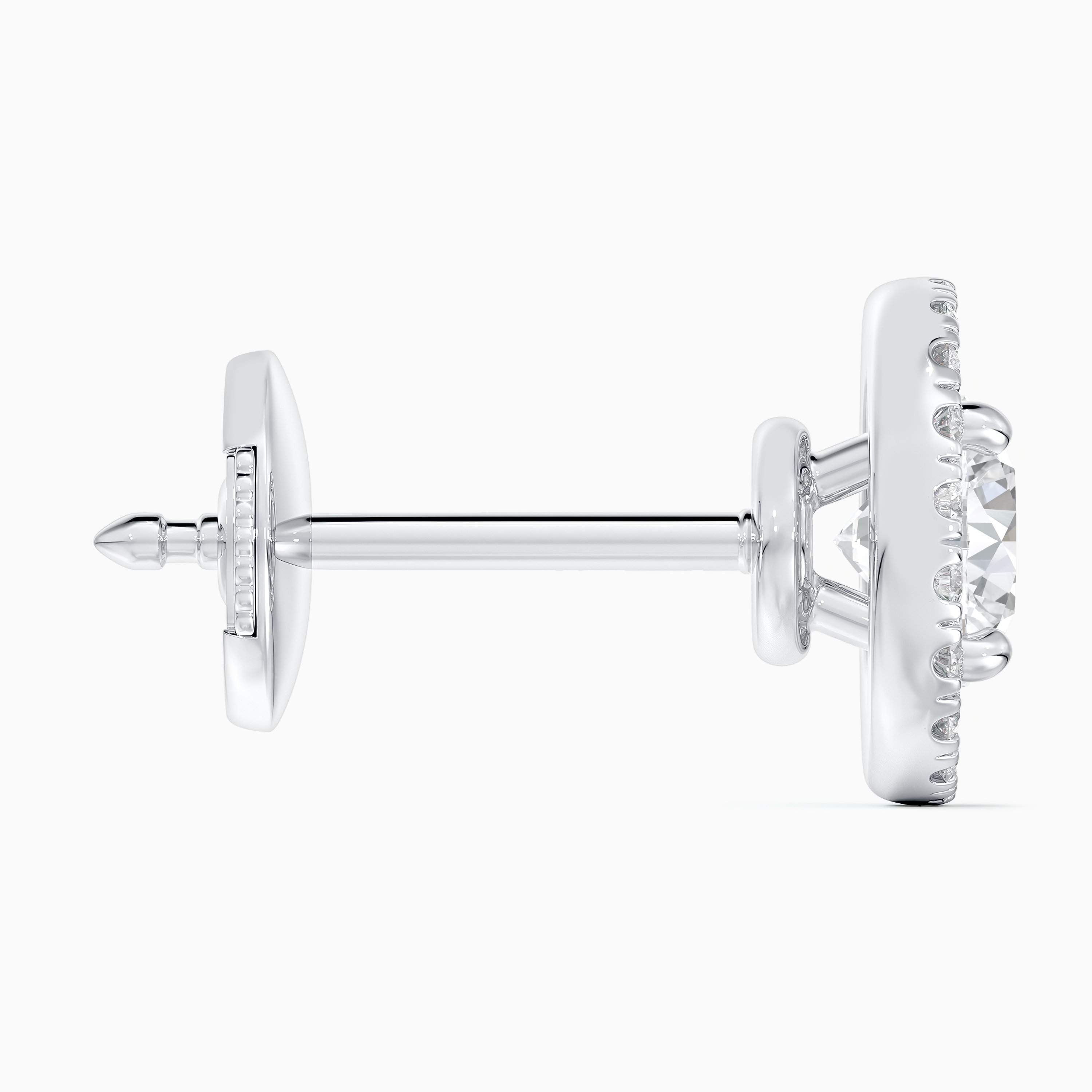 Aura round brilliant diamond studs Aura round brilliant diamond studs, image 4