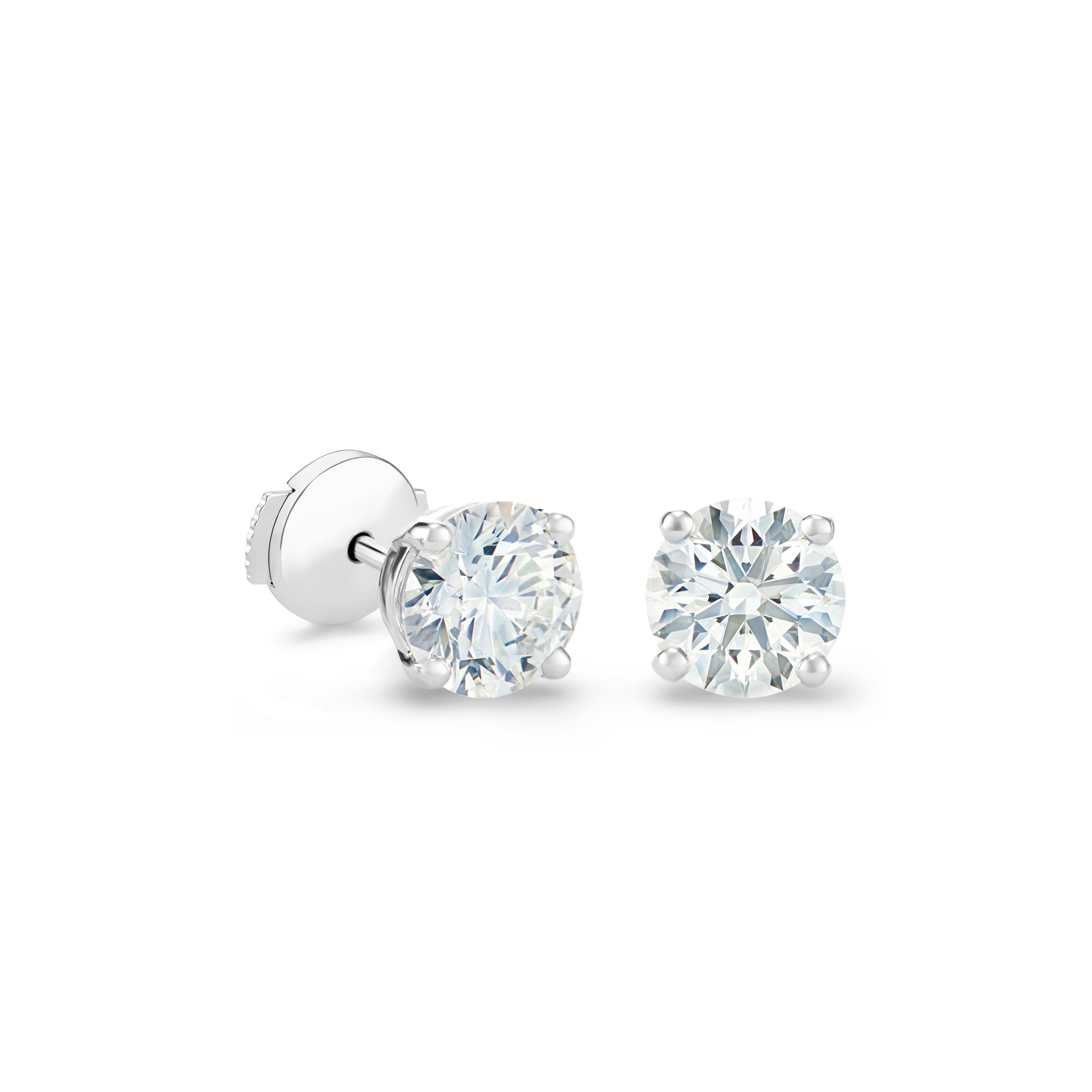 Classic Diamond Studs