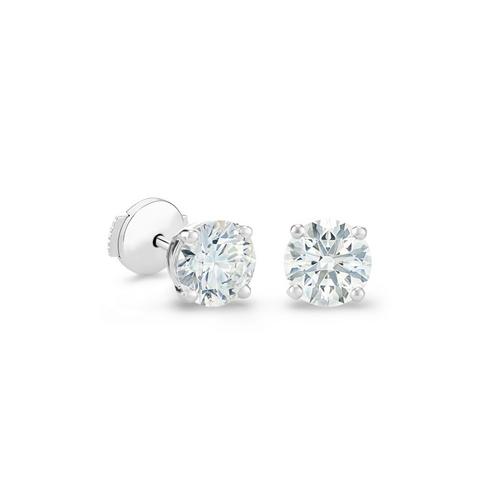 Boucles d'oreilles DB Classic diamants taille brillant