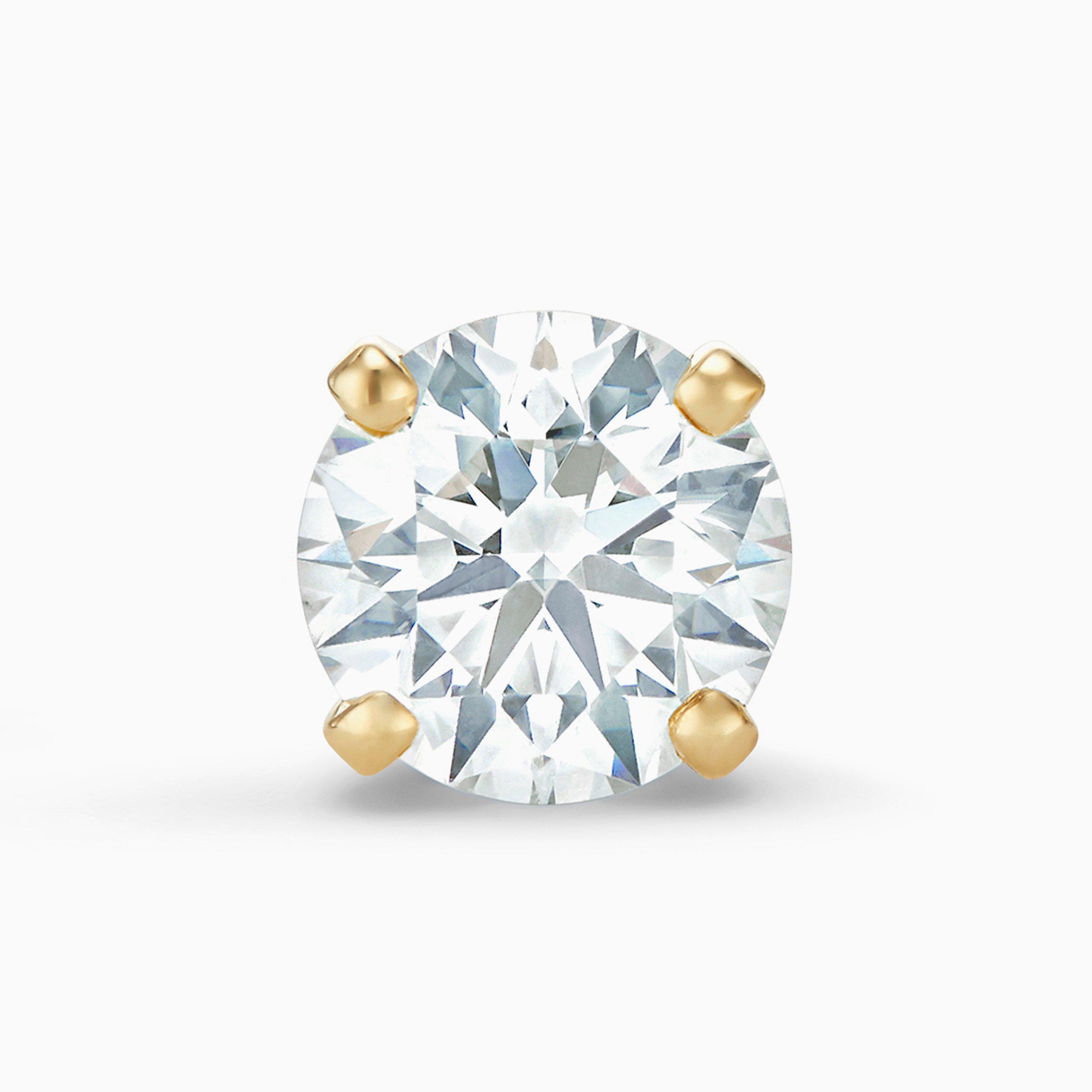 Boucles d'oreilles DB Classic diamants taille brillant, image 2