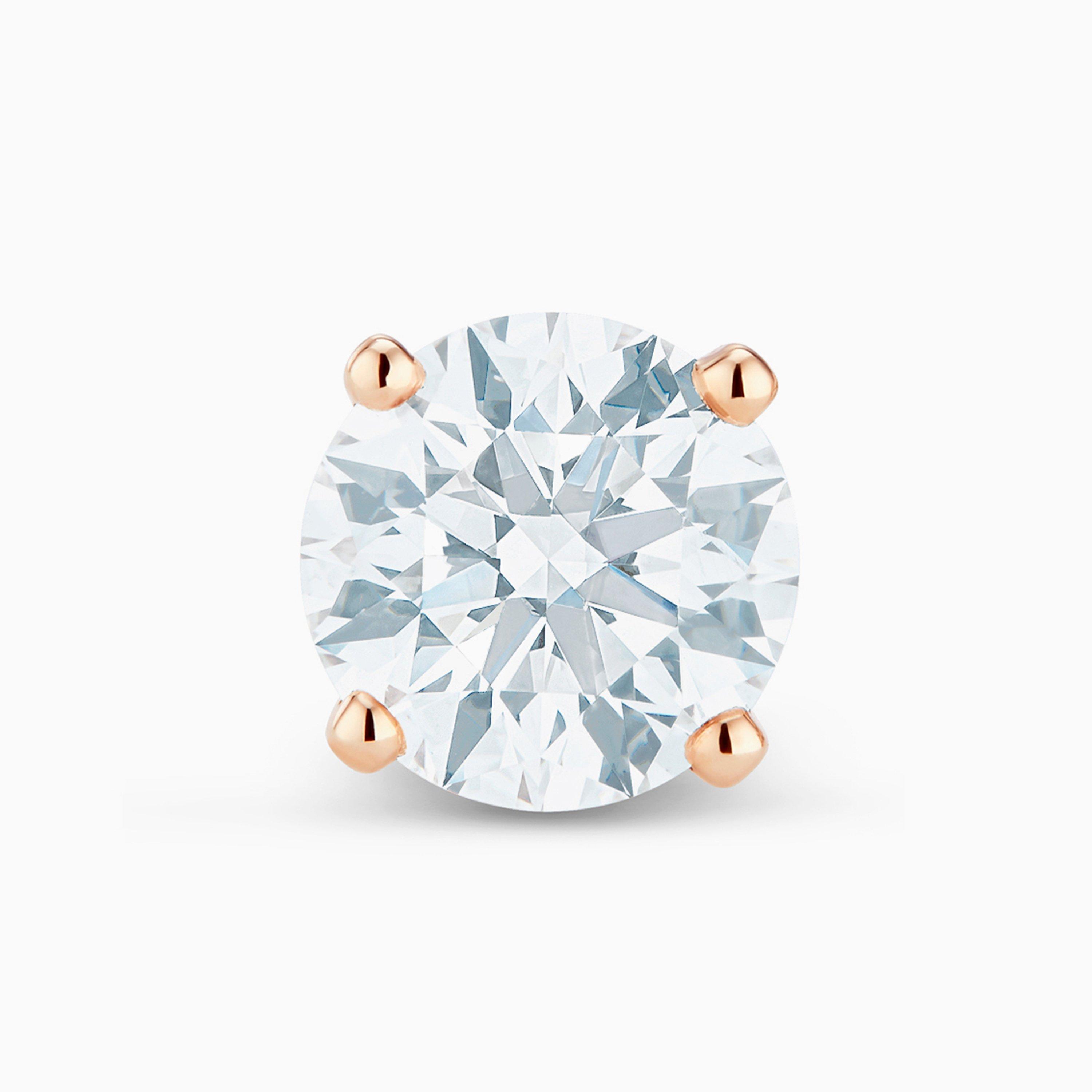 DB Classic Round Brilliant Diamond Studs, image 2