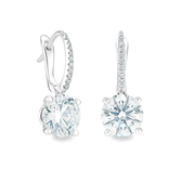 DB Classic round brilliant diamond sleepers, image 1