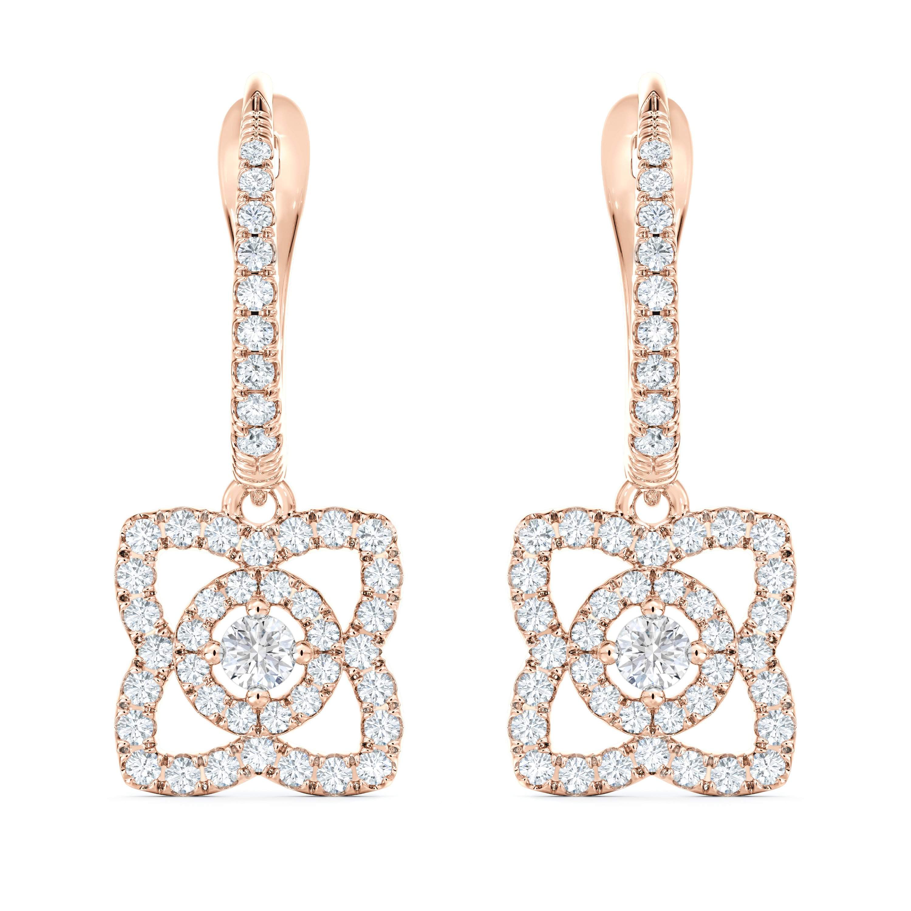 Lotus earrings gold discount